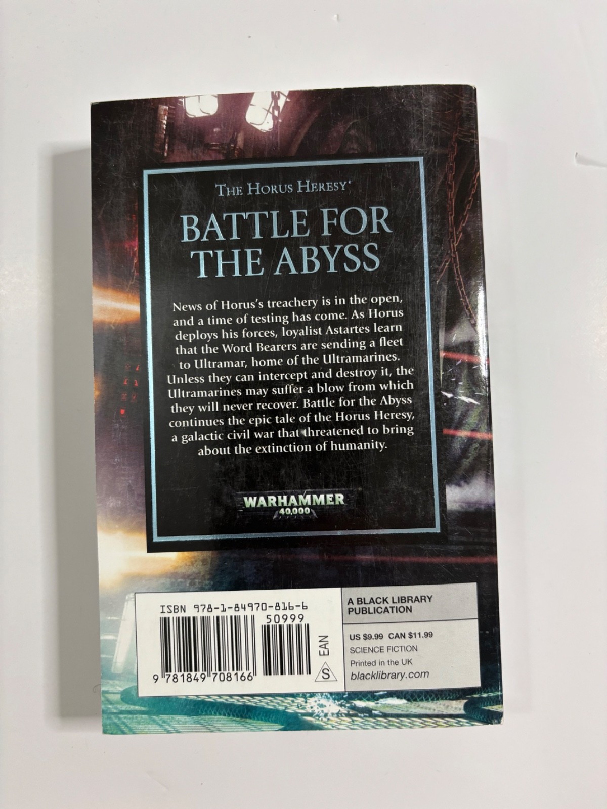 Battle for the Abyss by Ben Counter (2014, Mass Market) The Horus Heresy Fair