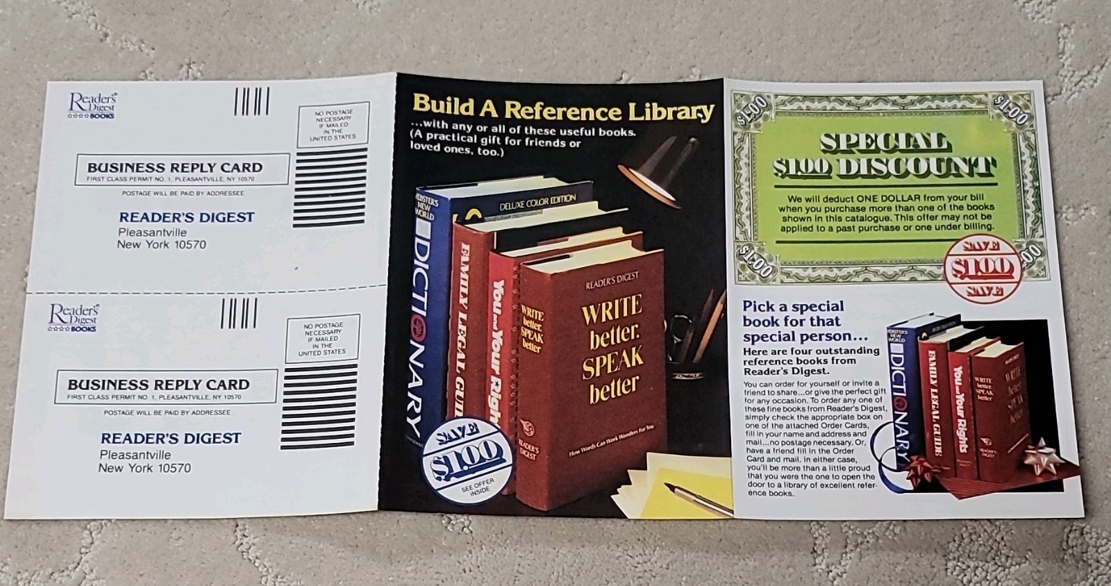Reader’s Digest Success With Words Hardcover 1983 English Usage Dust Jacket