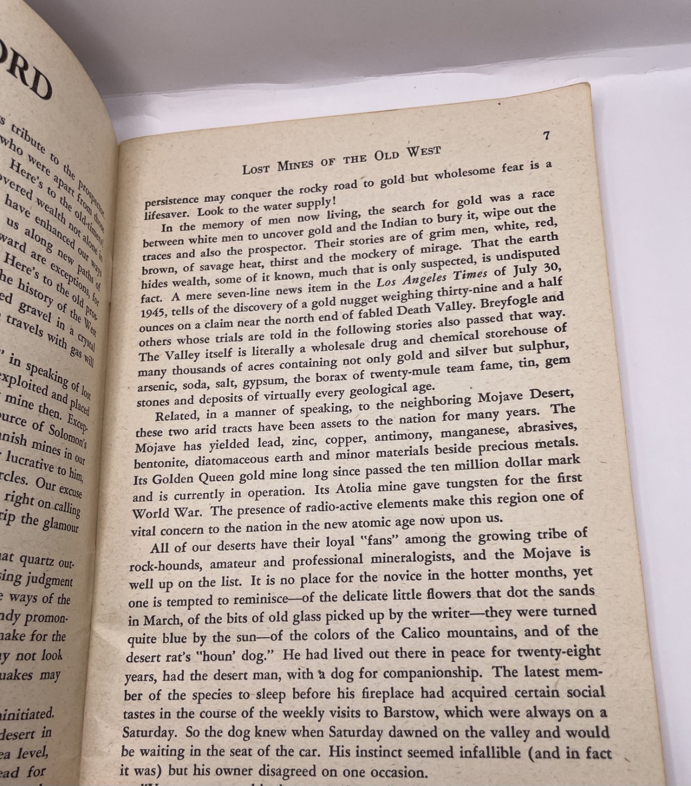 Lost Mines of the Old West Howard D Clark, 1st ed. 1946 Signed Ray Hetherington