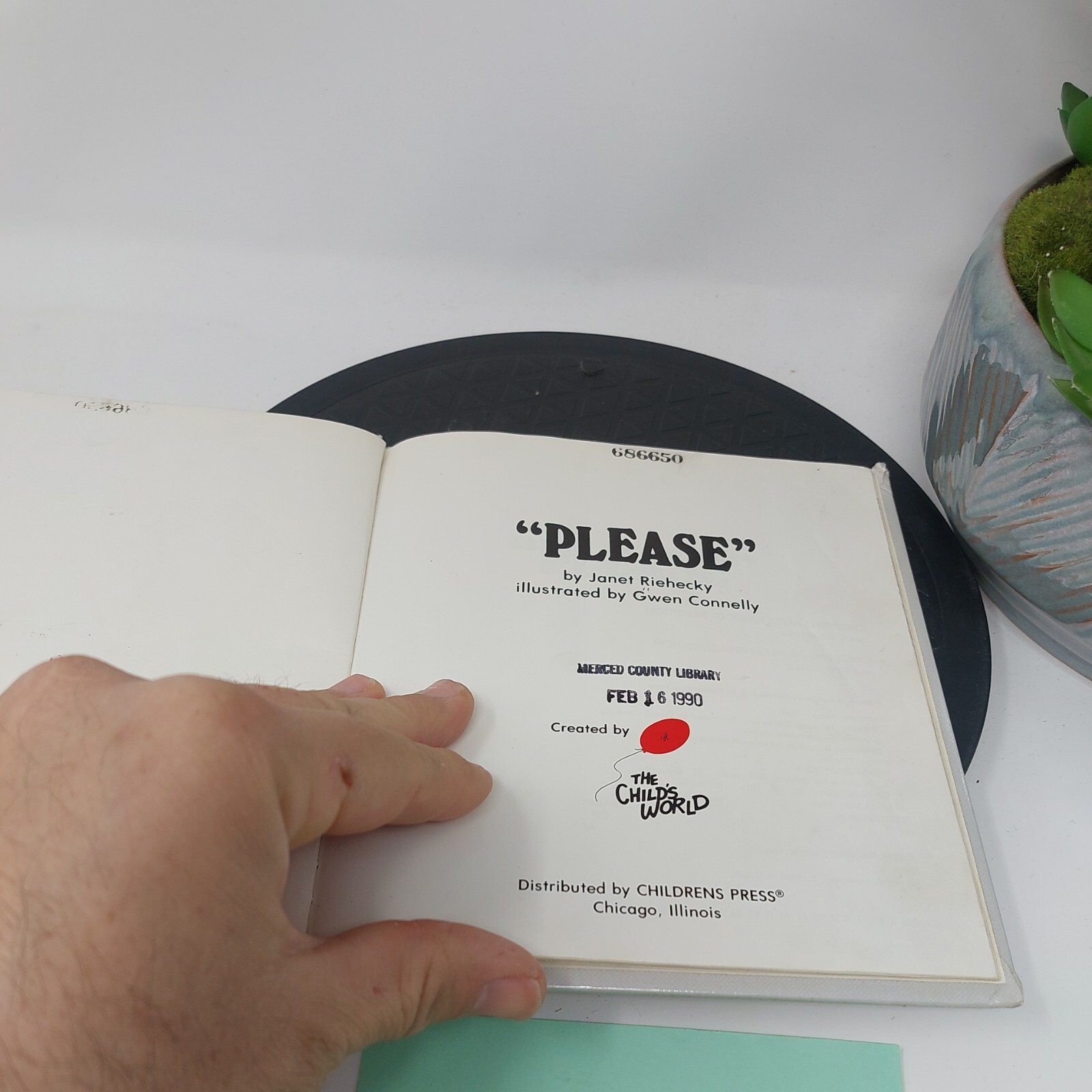 Please by Janet Riehecky 1989 Hardcover
