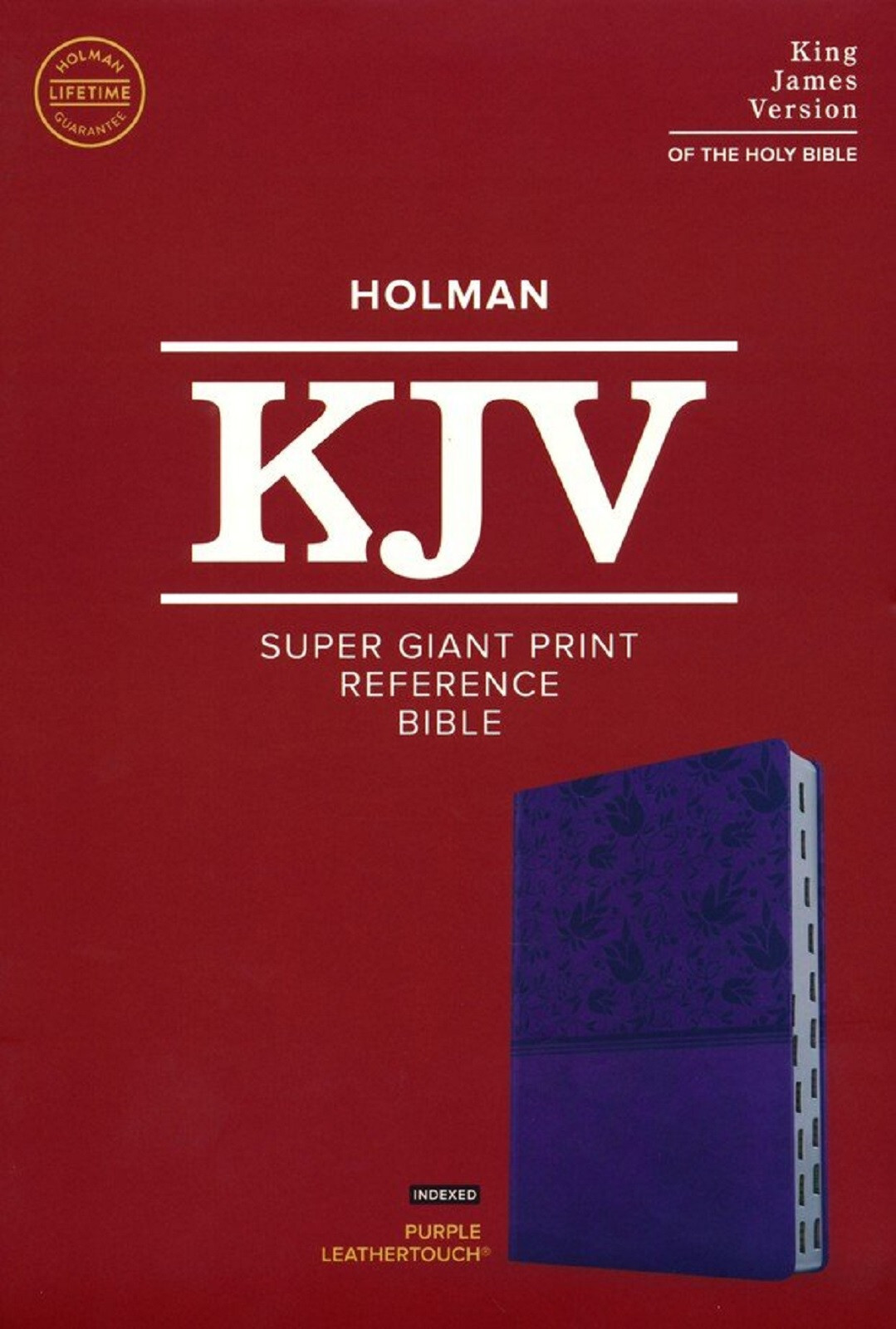 KJV Super Giant Print Ref Bible Purple Indexed BRAND NEW in Shrink Wrap!!!