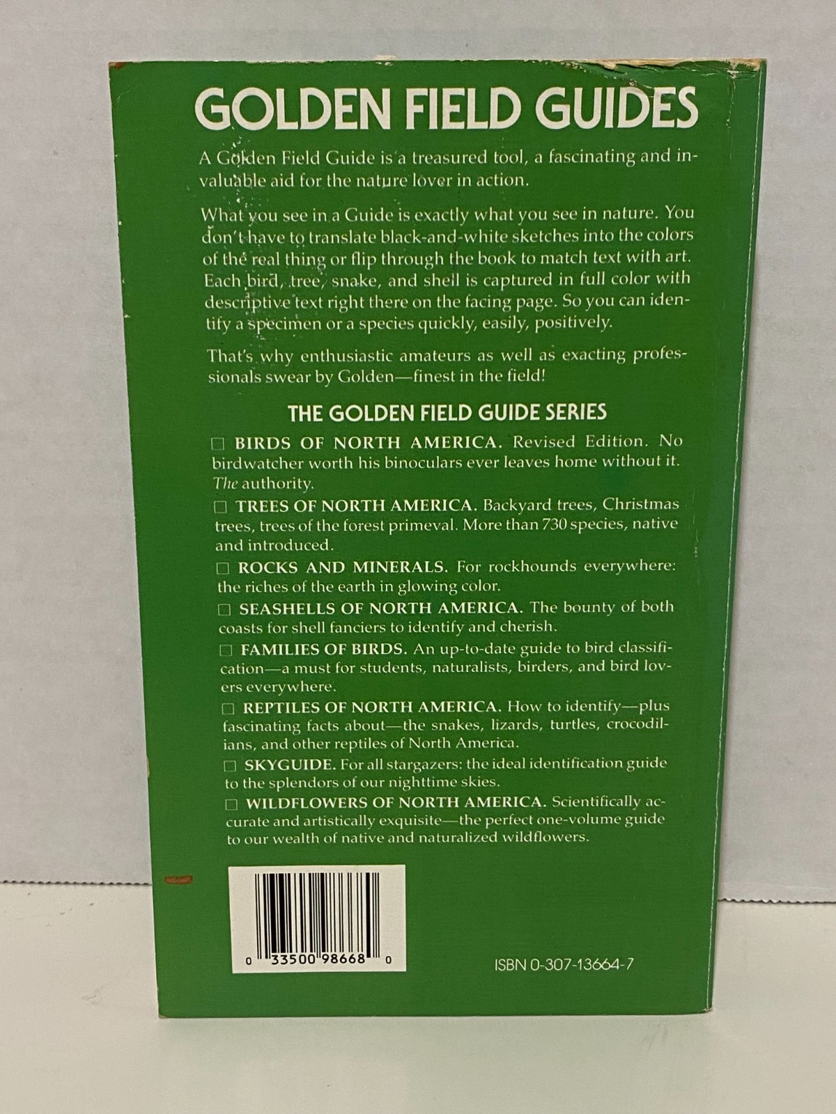 Vintage Golden Field Guide Wildflowers of North America Hibiscus cover