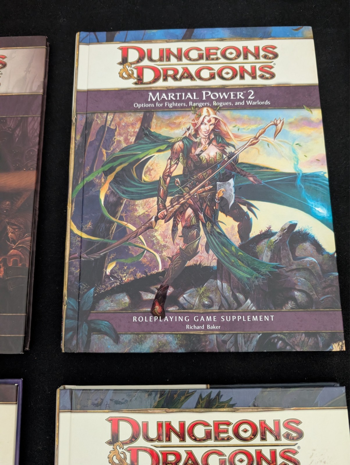 Lot of 6 Dungeons & Dragons 4e Arcane Divine Martial Psionic Primal Power VG