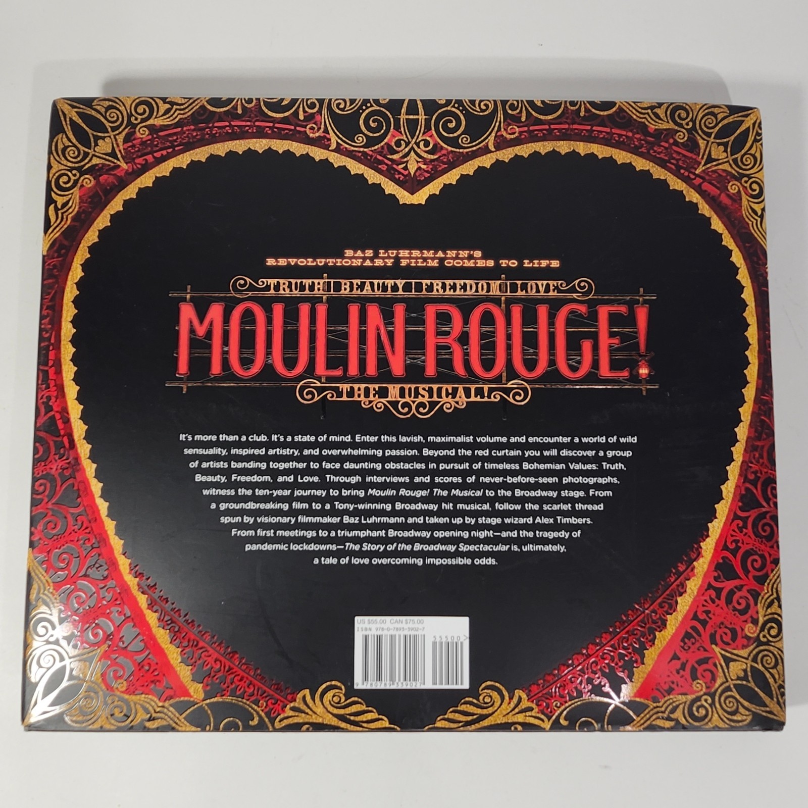 Moulin Rouge the Musical The Story of the Broadway Spectacular Book Rizzoli HCDJ