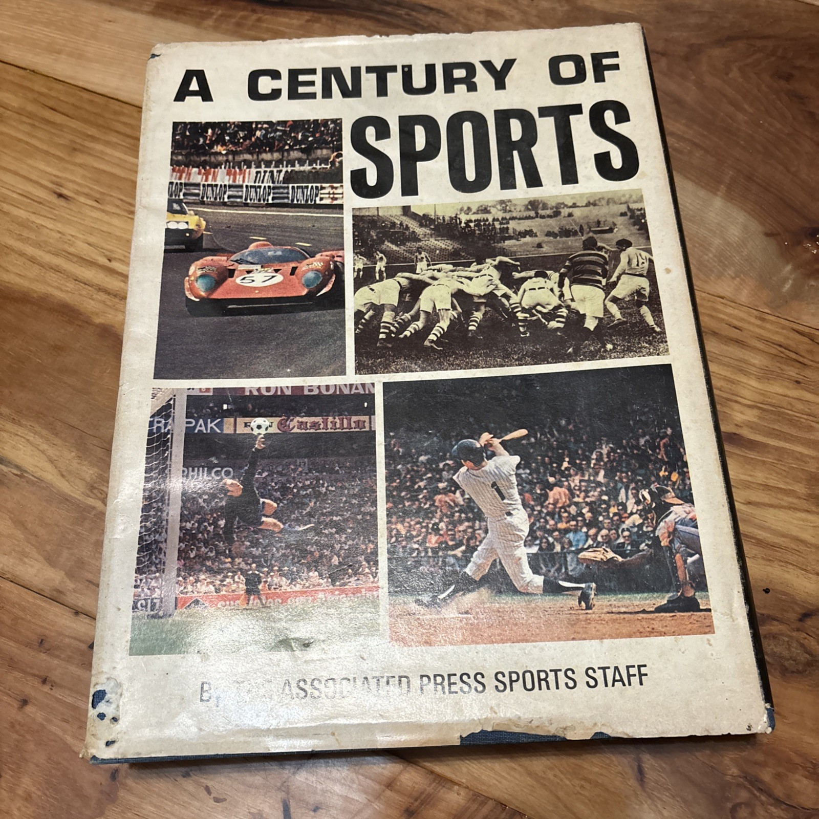 A Century Of Sports 1971 Jumbo Hardcover 434 Pages The Associated Press