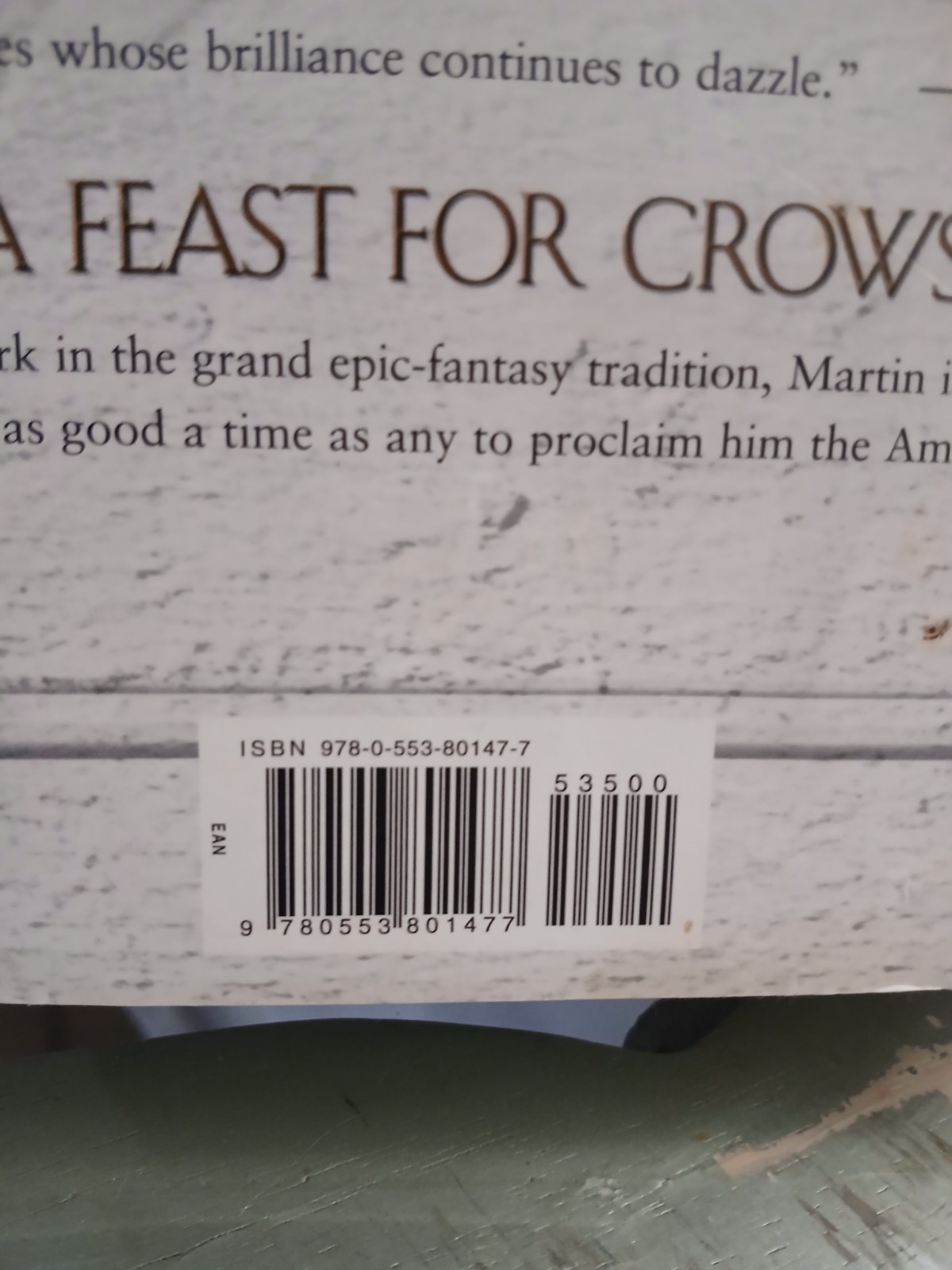 A Dance with Dragons George R.R. Martin 2011 First Edition Hardcover Dust Jacket