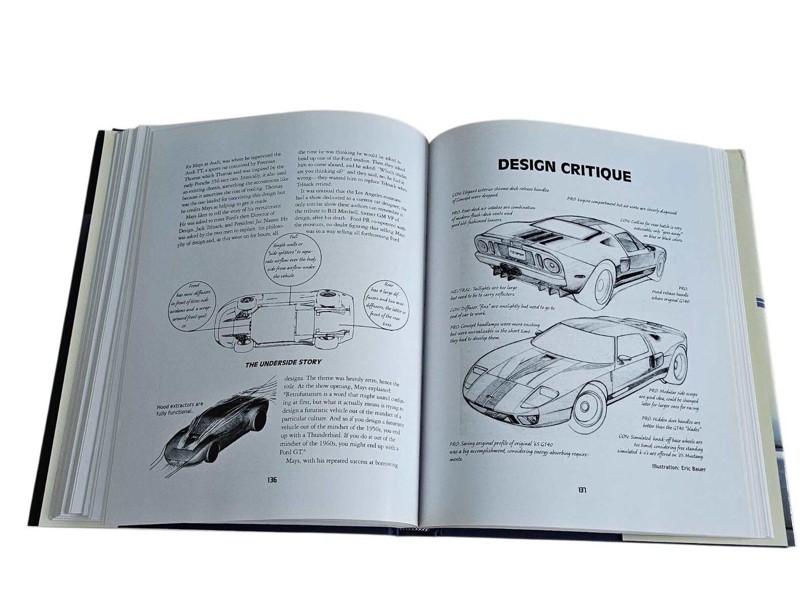 Ford GT40 and the New Ford GT (Signed – Al Axelrod, Brian Winer, Wallace A. Wyss