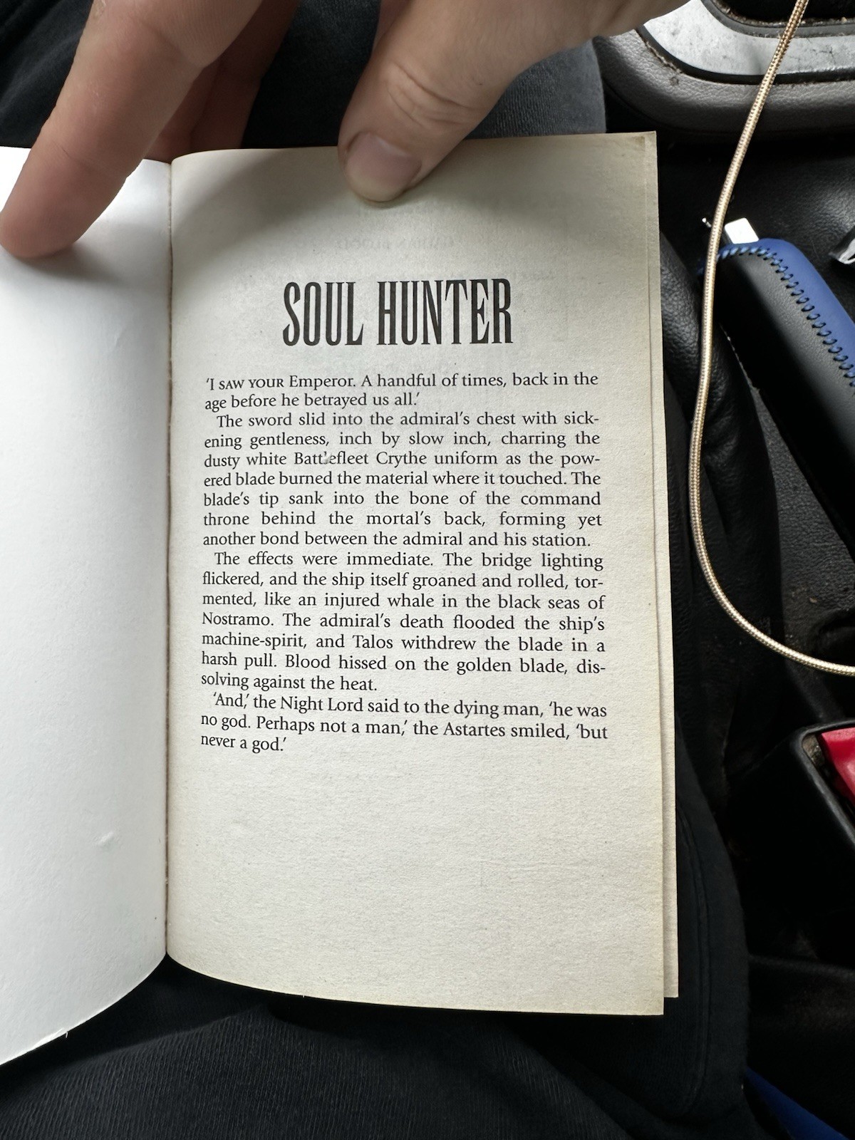 Warhammer 40,000 Soul Hunter Aaron Dembski-Bowden Trade Paperback Night Lords