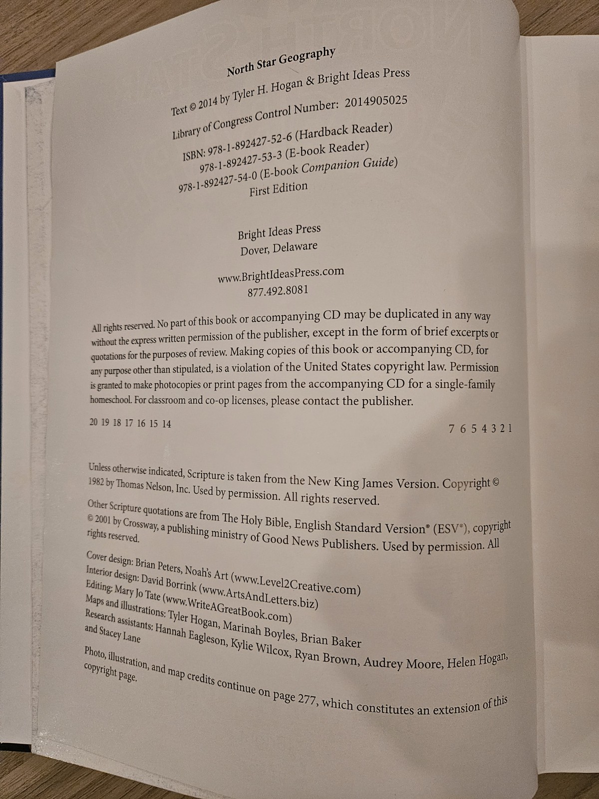 North Star Geography by Tyler Hogan Student Book