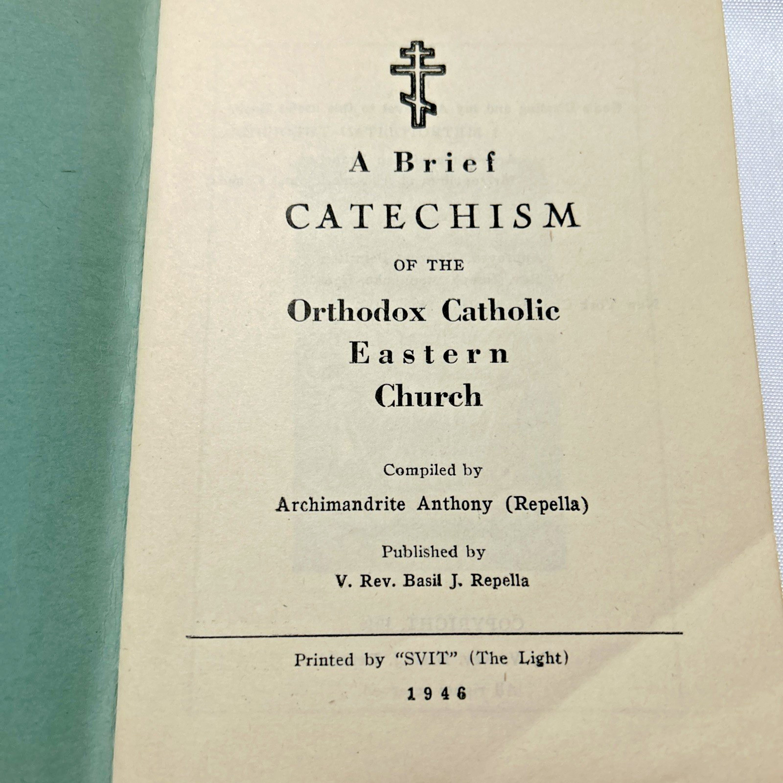 Eastern Orthodox Church ~ Lot of 4 ~ Pamphlets, Brochures ~ Vintage