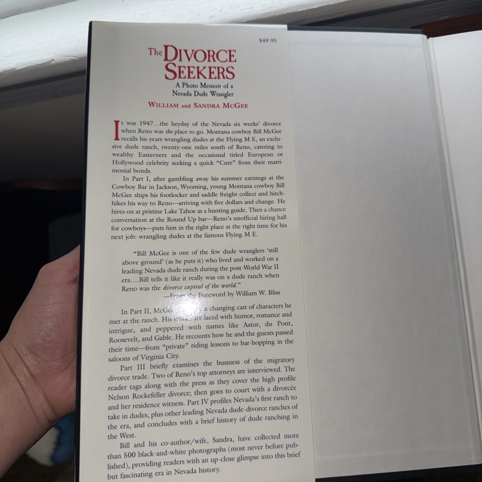 The Divorce Seekers: A Photo Memoir of a Nevada Dude Wrangler
