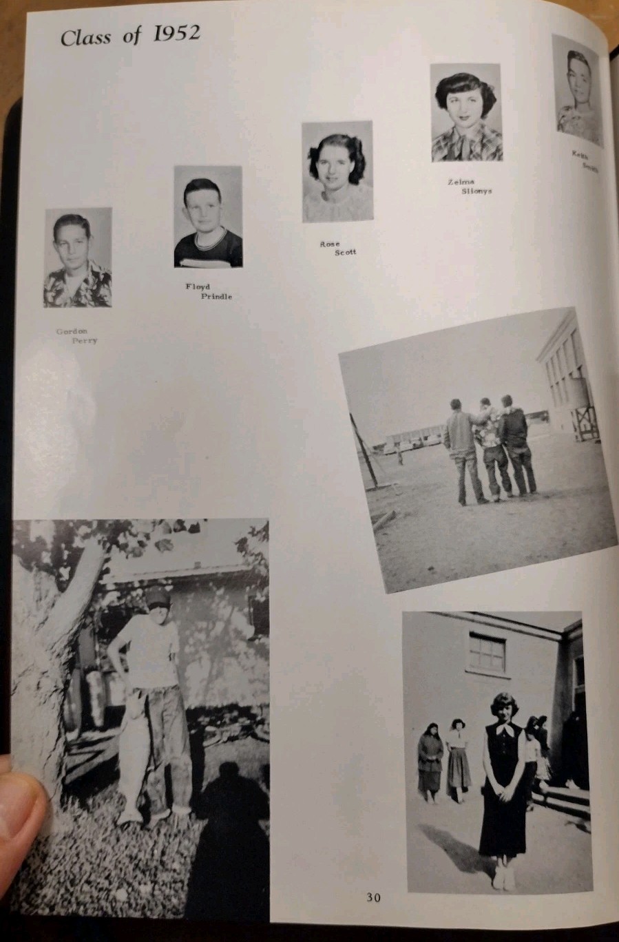 1952 GERBER UNION Elementary School K-8 Yearbook (Red Bluff, CA) Good Condition