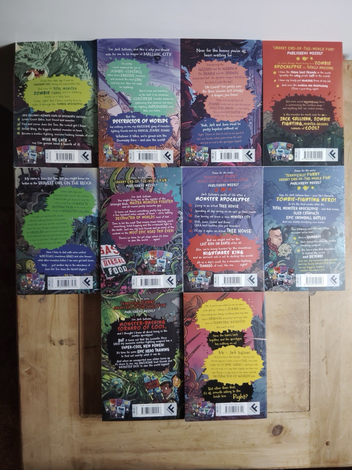 Netflix The Last Kids On Earth Paperback Book Lot of 10 by Max Brallier