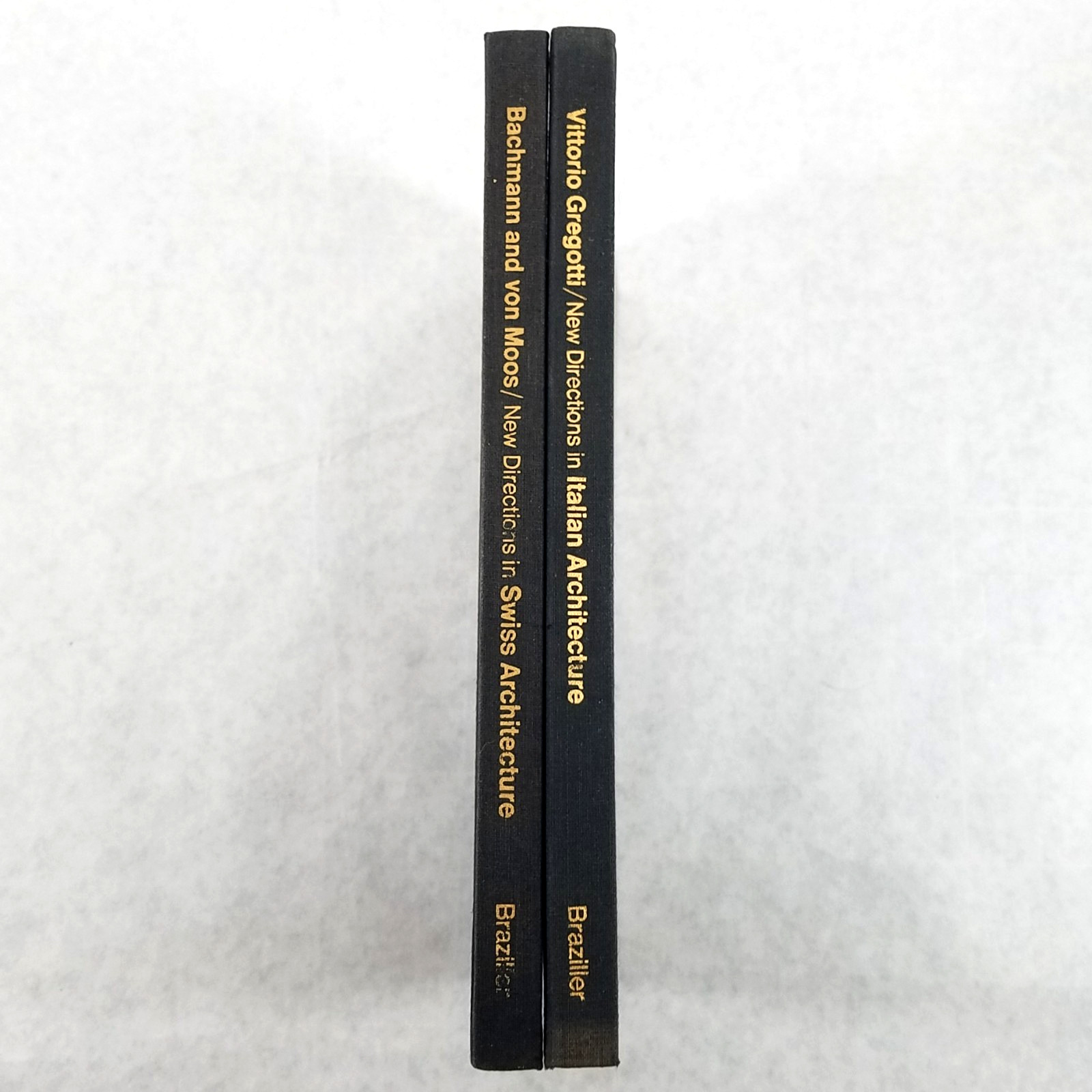 NEW DIRECTIONS IN ARCHITECTURE: Swiss & Italian by Gregotti, Bachmann & von Moos