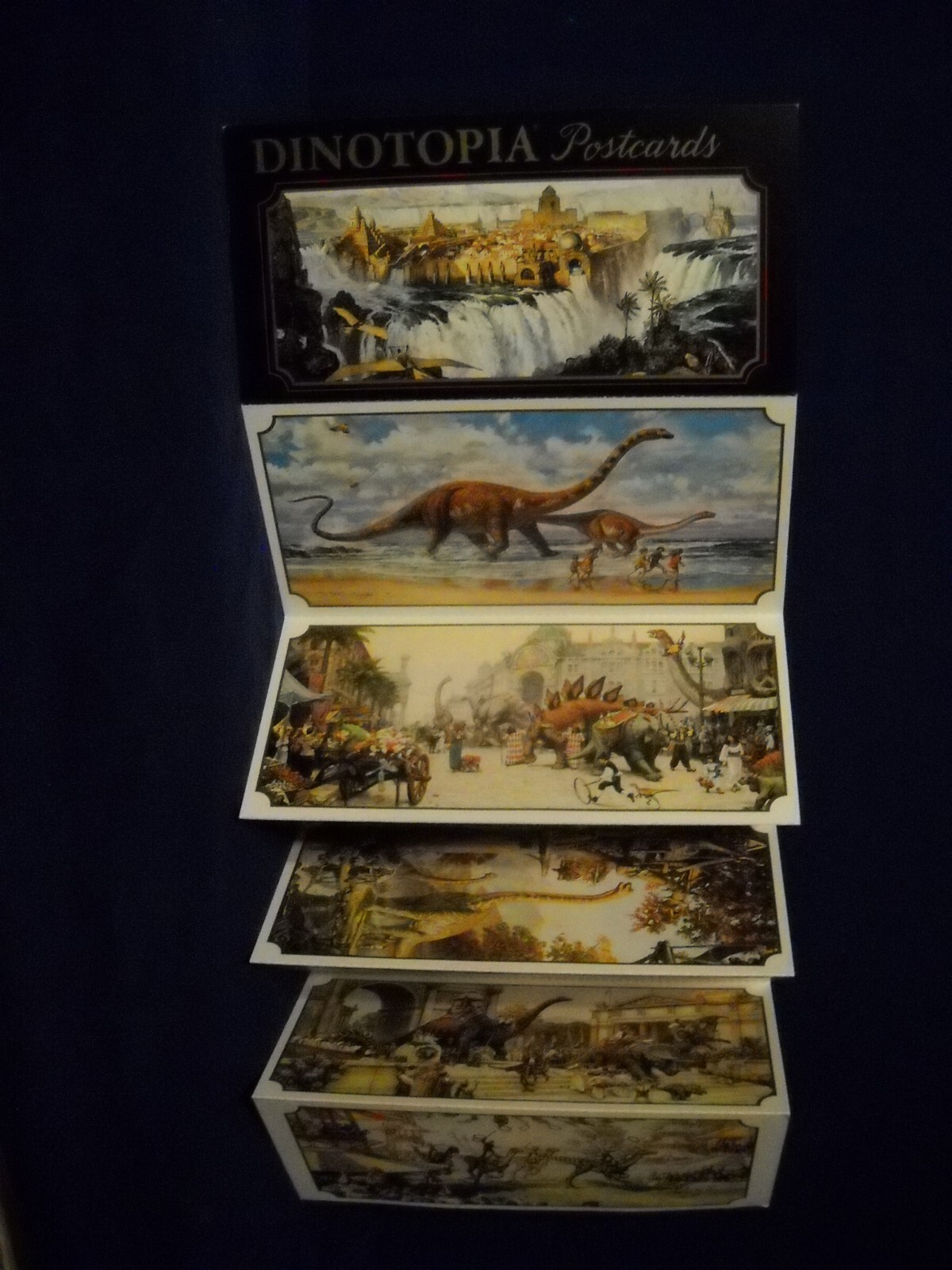 1993 Turner Publishing Inc. James Gurney’s DINOTOPIA POSTCARD BOOK “Rare”