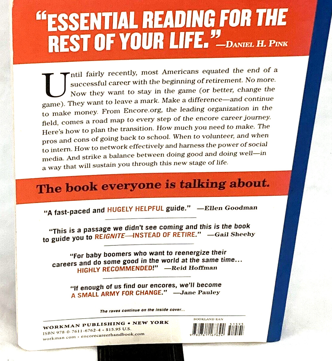 Preowned , ENCORE CAREER HANDBOOK, ALBOHER, PAPERBACK 323 PAGES, VERY GOOD COND
