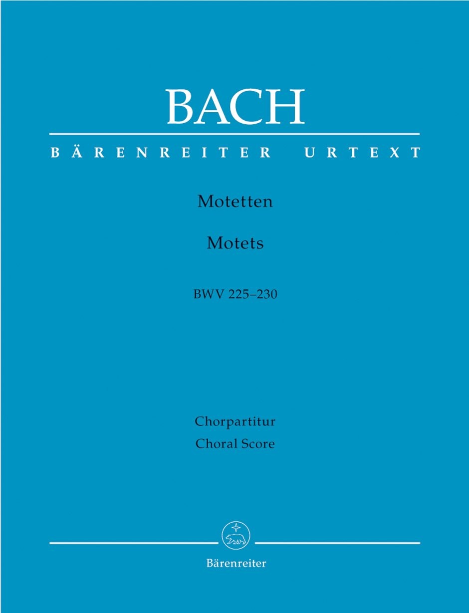 Six Motets BWV 225-230 (Choral Score without piano reduction)