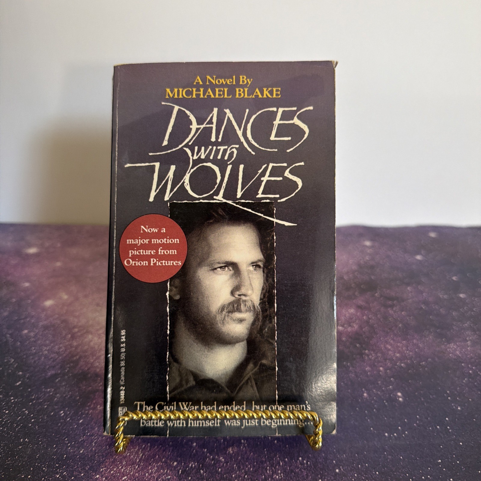 Dances with Wolves by Michael Blake 1990 Vintage Paperback Movie Tie In