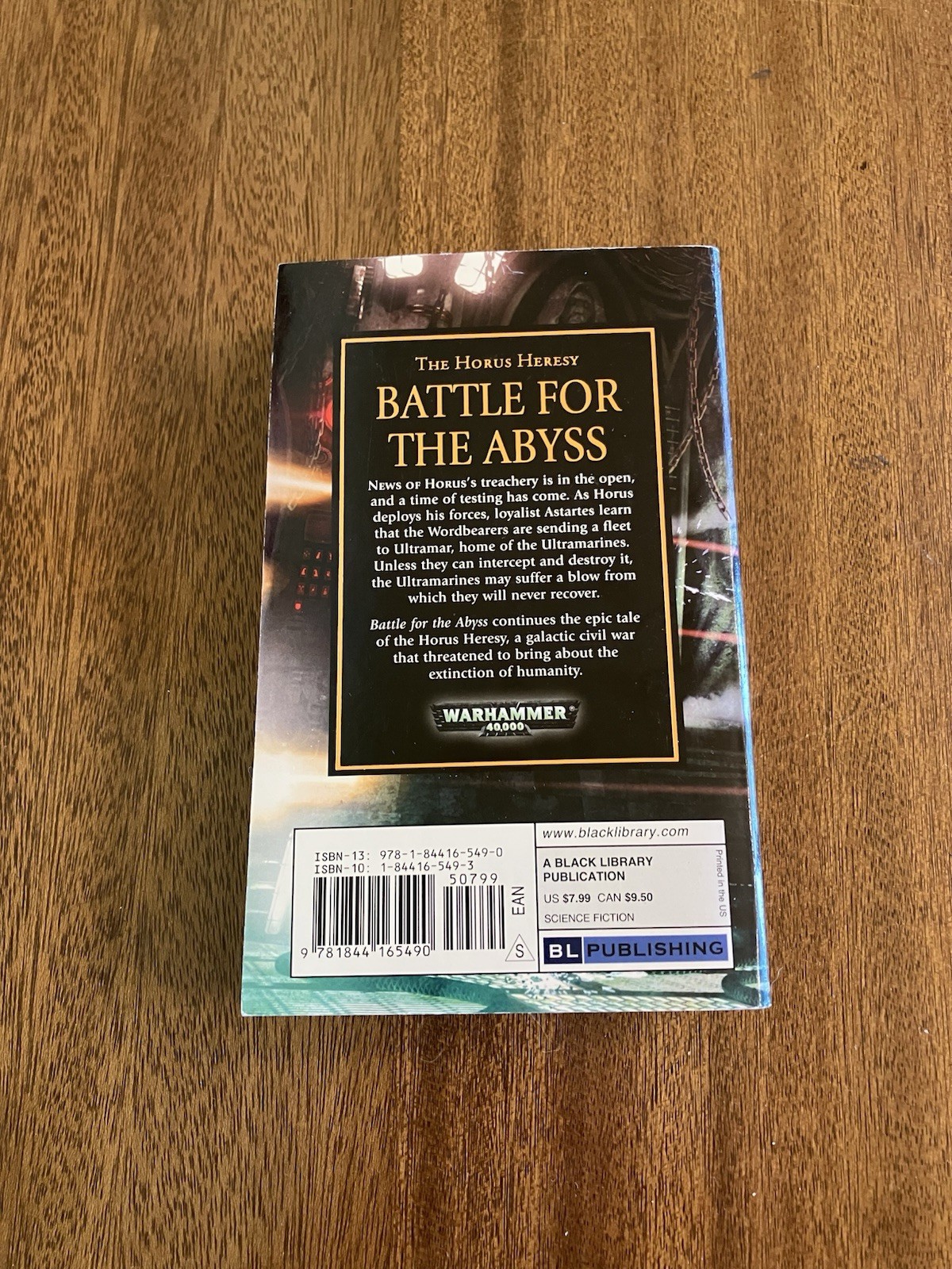 Battle for The Abyss Ben Counter 2008 1st Edition Paper Back