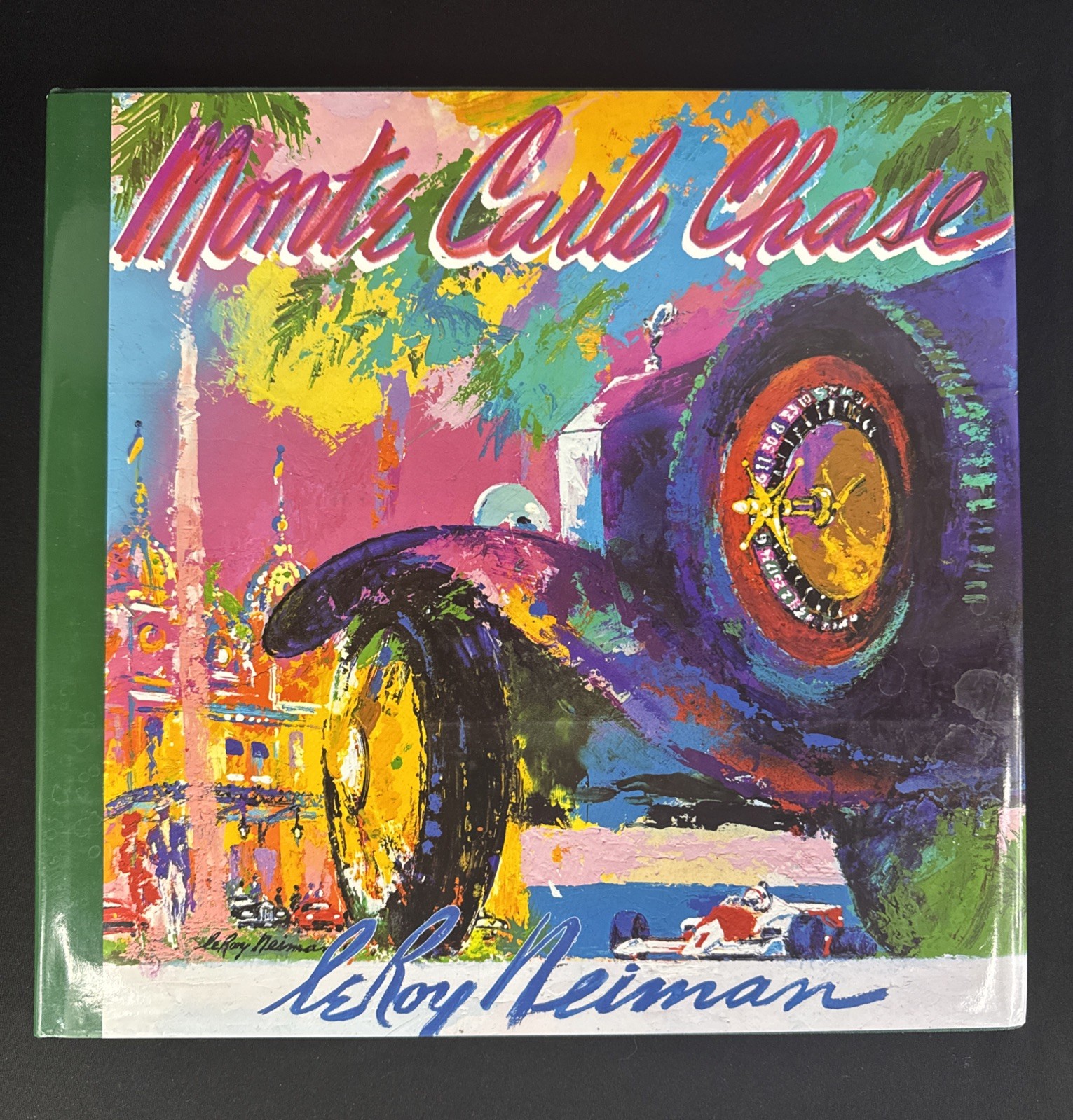 Monty Carlo Chase – LeRoy Neiman Hardcover With Slipcase – Racing Art