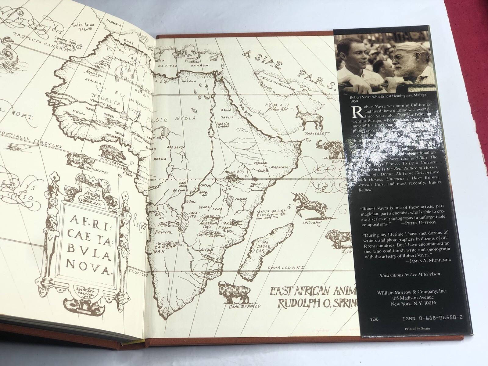 The Unicorn of Kilimanjaro – Hardcover, by Robert Vavra – 1st Edition 1988