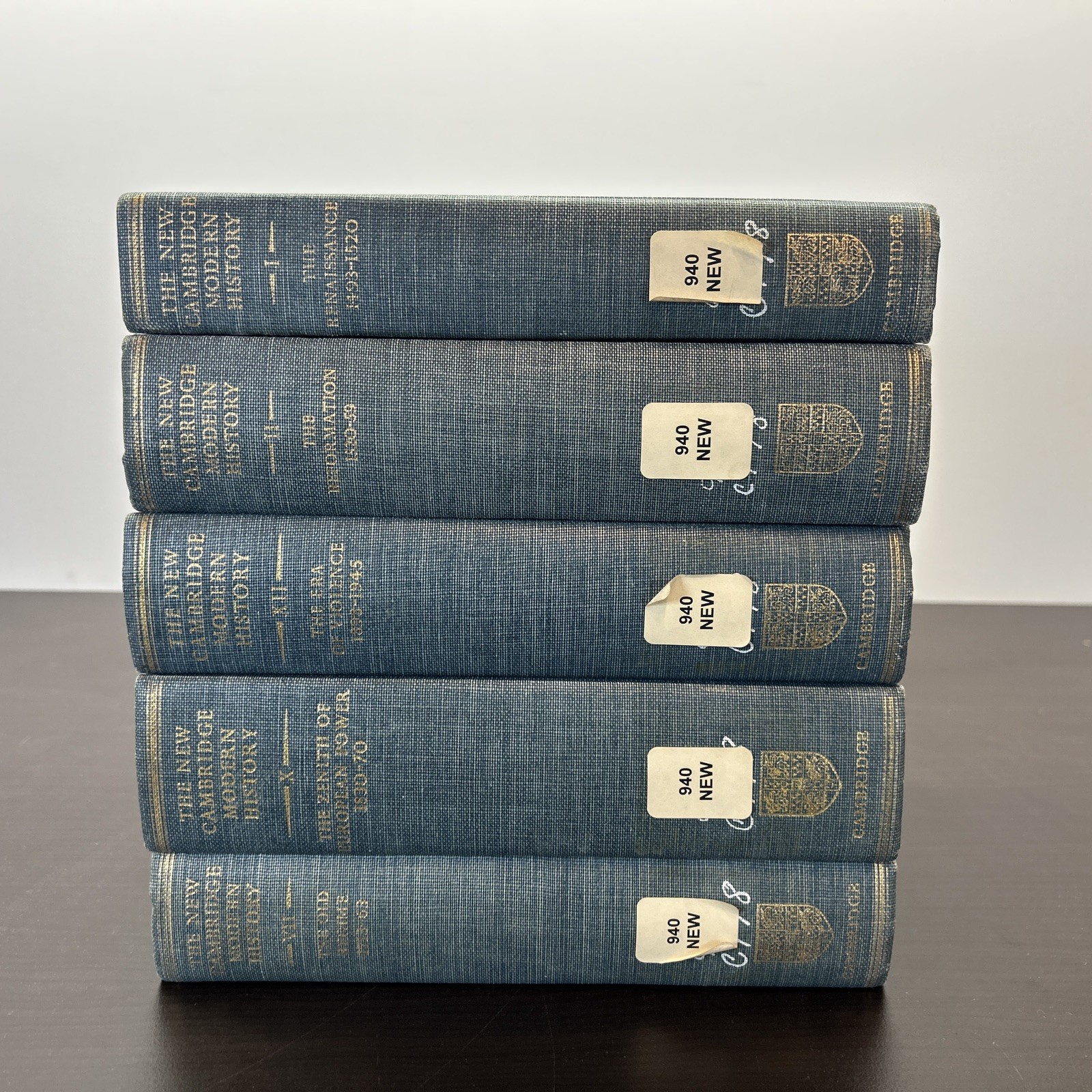 The New Cambridge Modern History by GR Potter Lot Of 5 HC