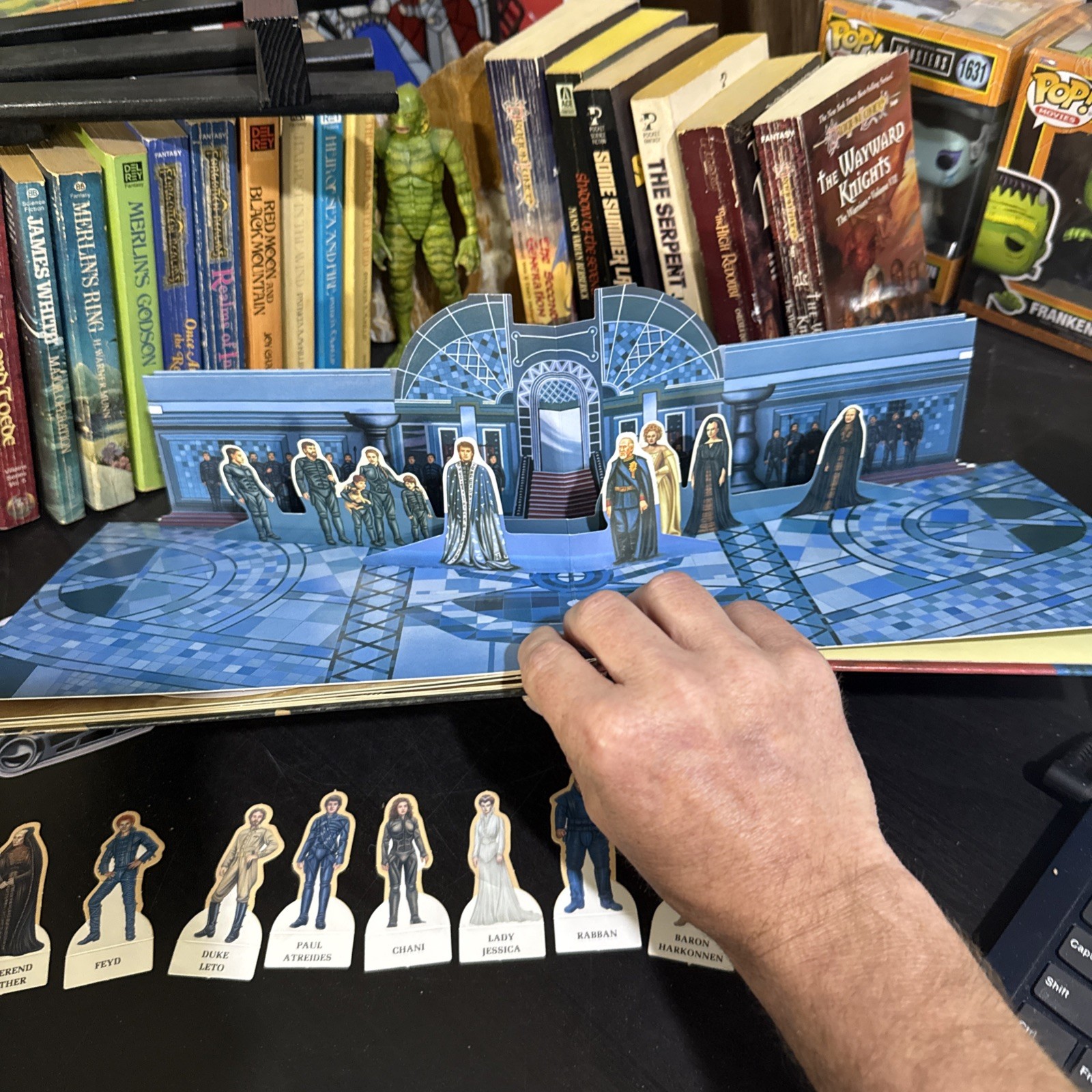 Dune Pop-Up Panorama Book 1984 Frank Herbert David Lynch Maida Silverman Kirk