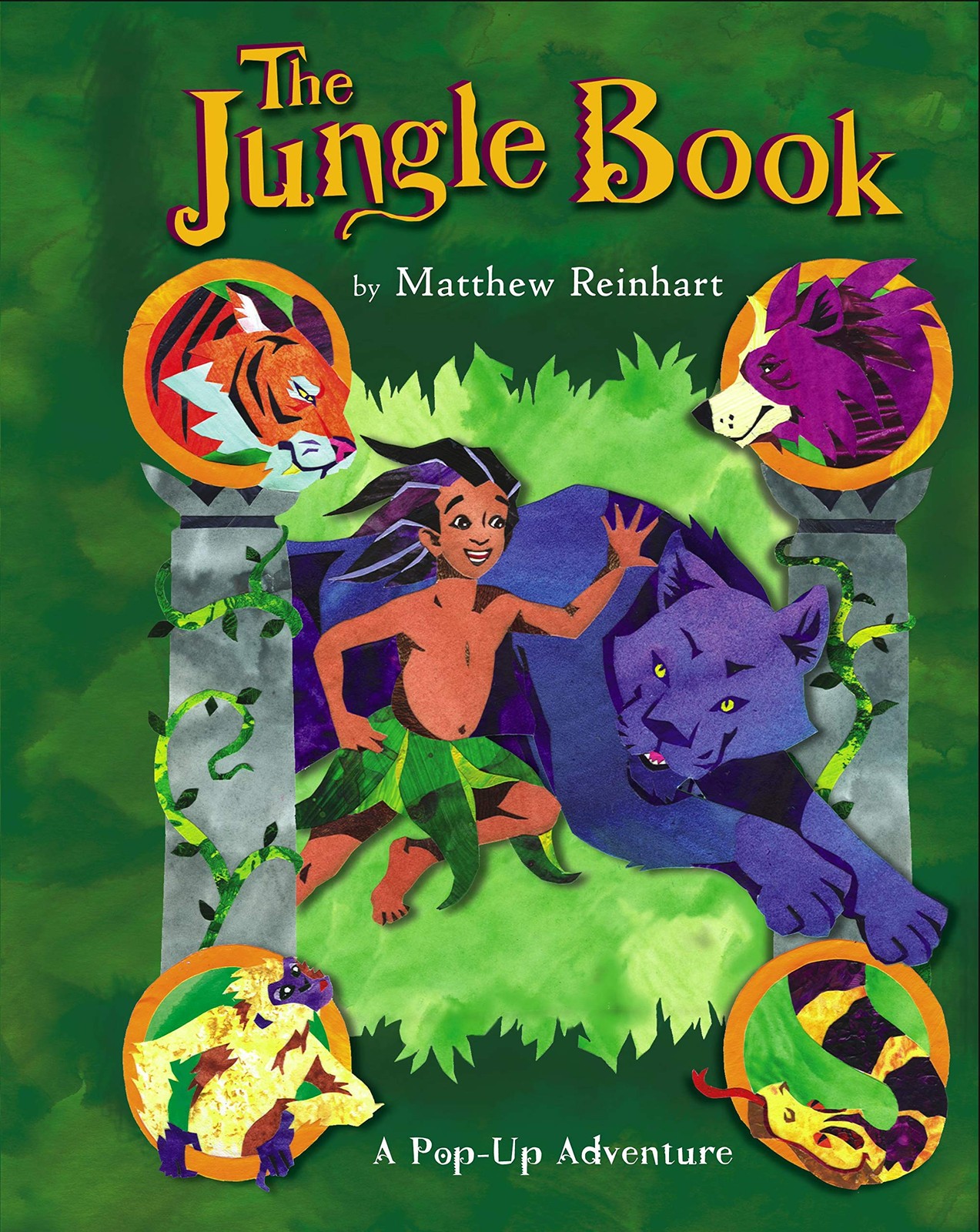 Reinhart, Matthew, The Jungle Book: A Pop-Up Advent, novelty_book
