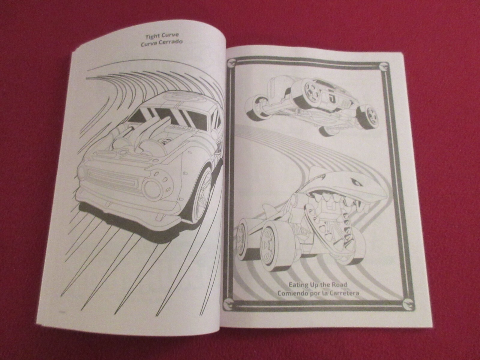 2025 Hot Wheels Coloring Book UNUSED NM/High Grade Original