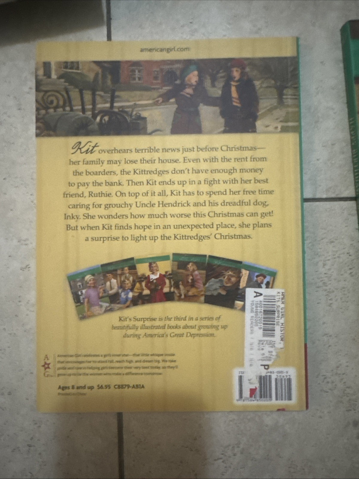 American Girl Kit Kittredge Book Lot Beforever 1 2 3 4 1930s Historical Fiction