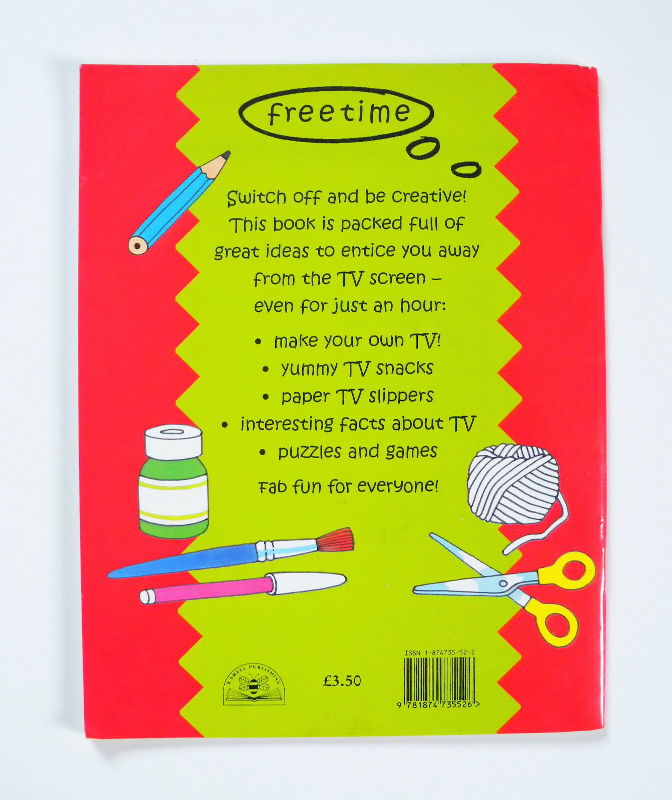 Turn Off the TV Activity Book by Clare Beaton (1999, Paperback) Free Time Series