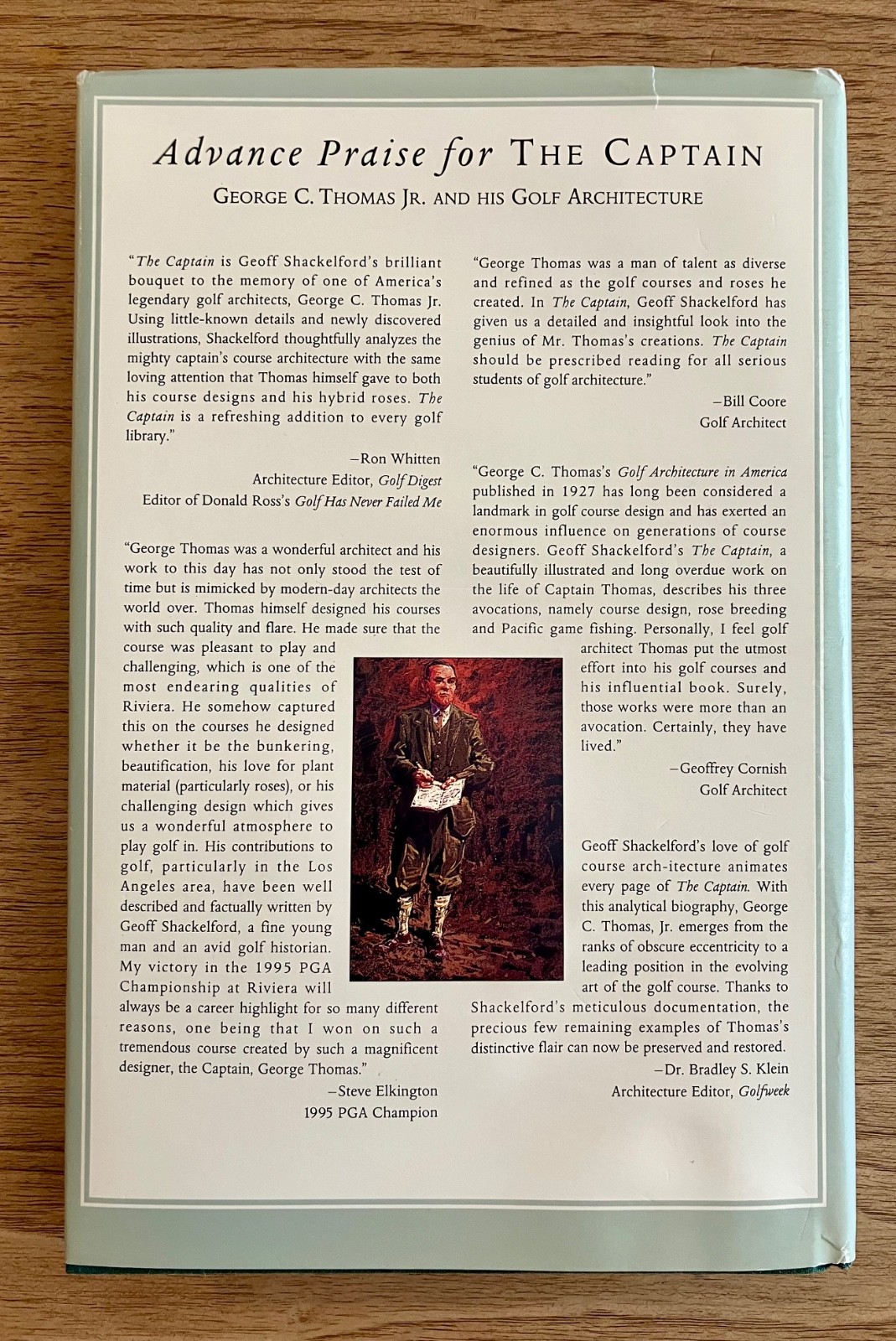 Captain: George C. Thomas Jr. and His Golf Architecture by G. Shackelford Ltd Ed
