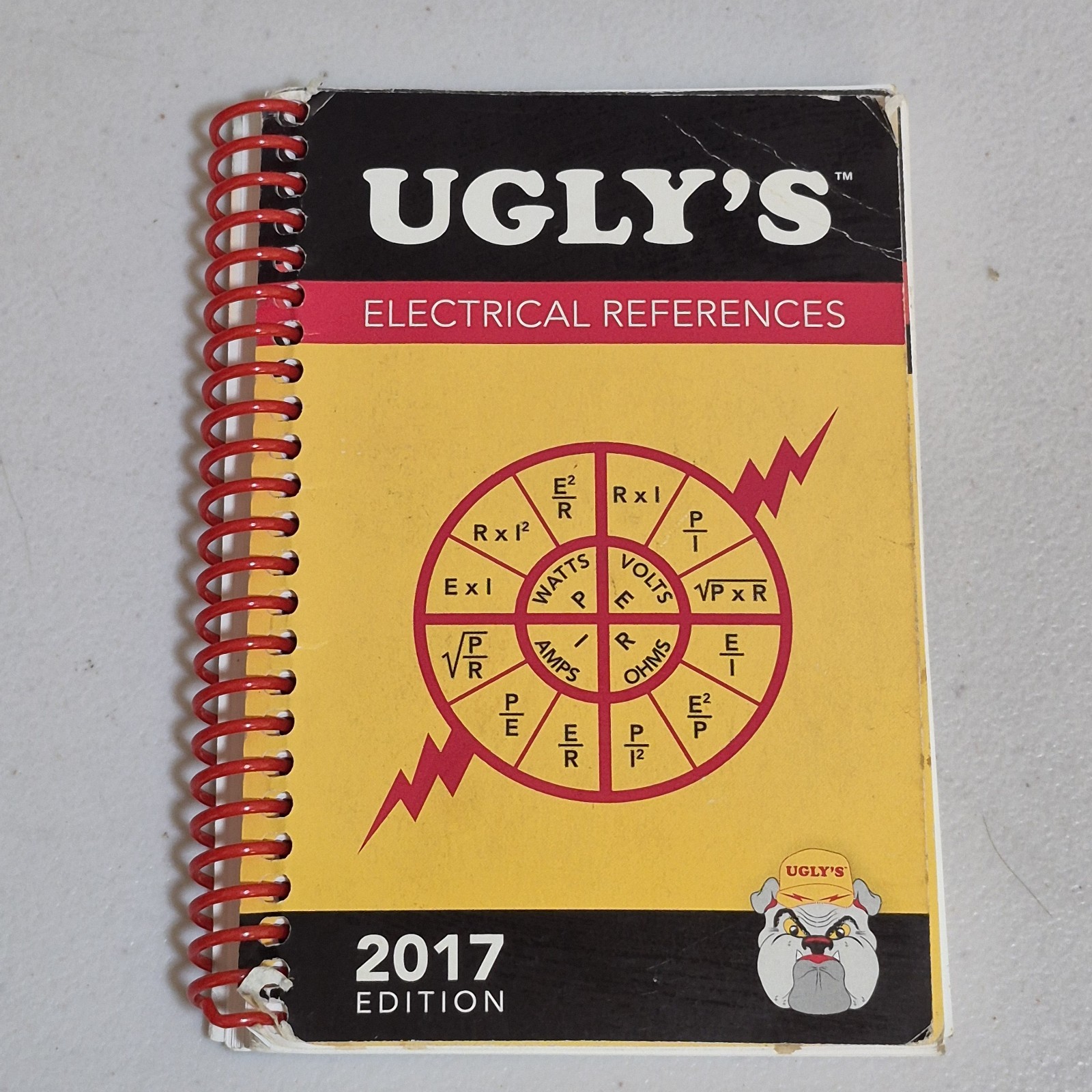 Ugly’s Electrical References, 2017 Edition – Spiral-bound – GOOD