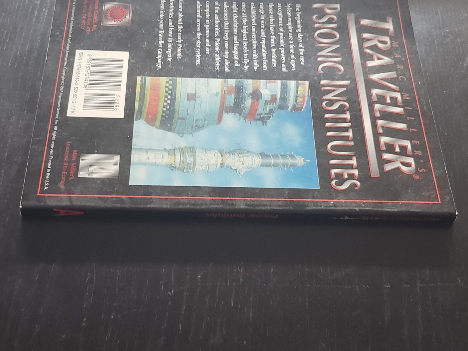 Marc Miller’s Traveller PSIONIC INSTITUTES 4th Edition Softcover
