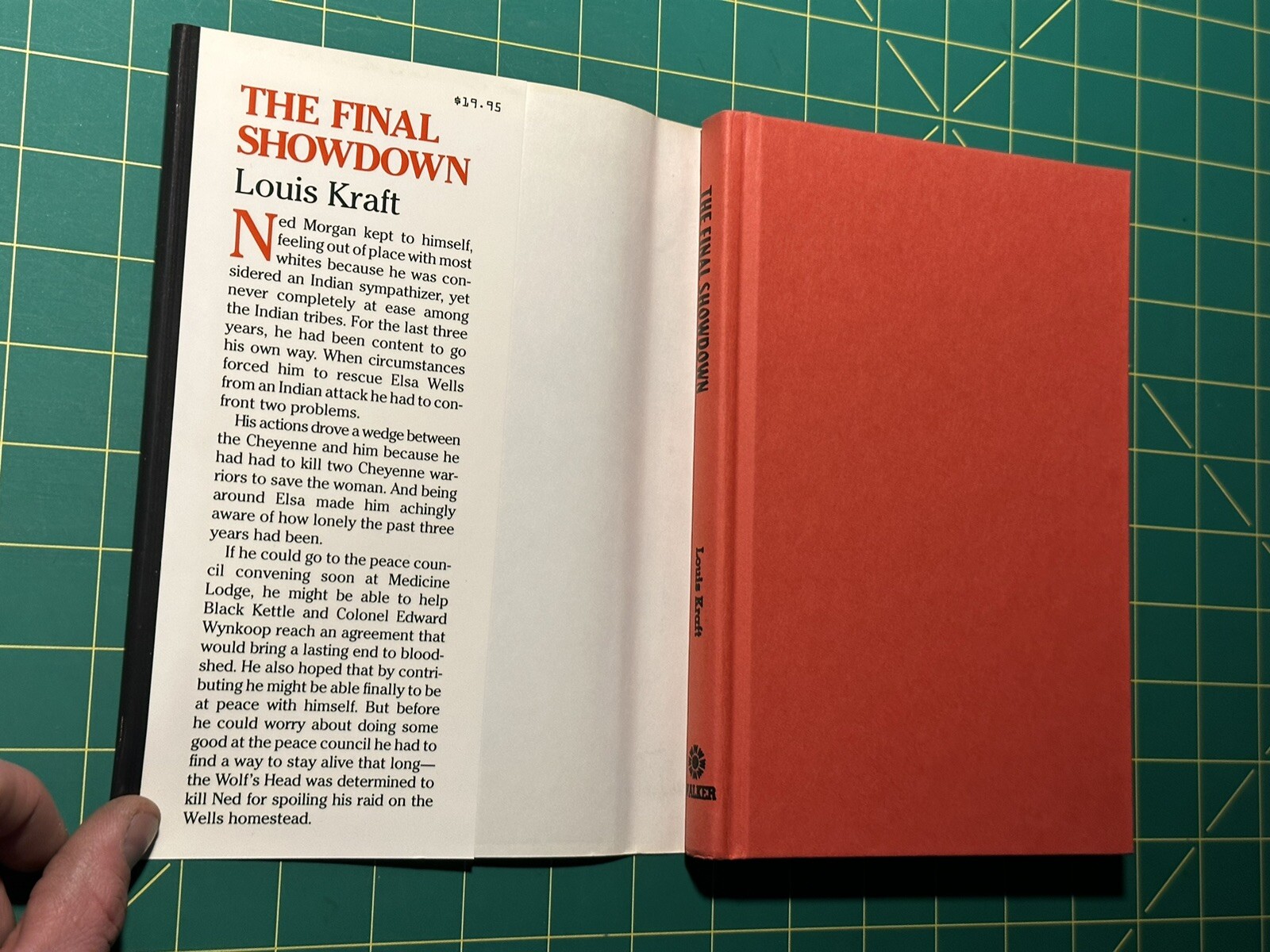 Final Showdown by Louis Kraft (1992, Hardcover)