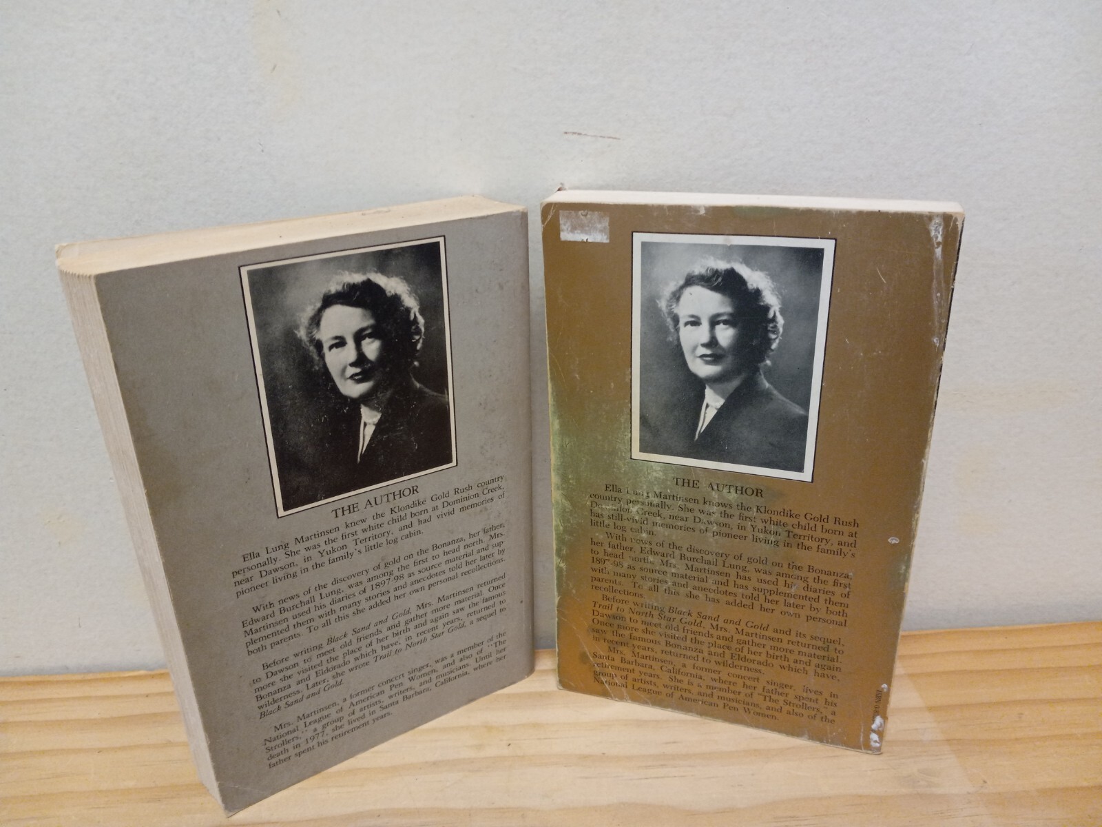 2 Lot Ella Lung Martinsen – Black Sand and Gold/Trail to North Star – PB – Good