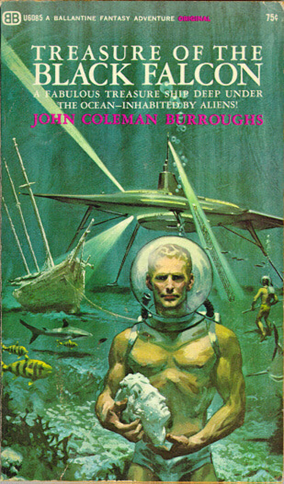 Treasure of the Black Falcon by John Coleman Burroughs (1967)