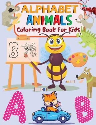 Laura Bidden Animal Alphabet Coloring for Kids (Paperback) (UK IMPORT)
