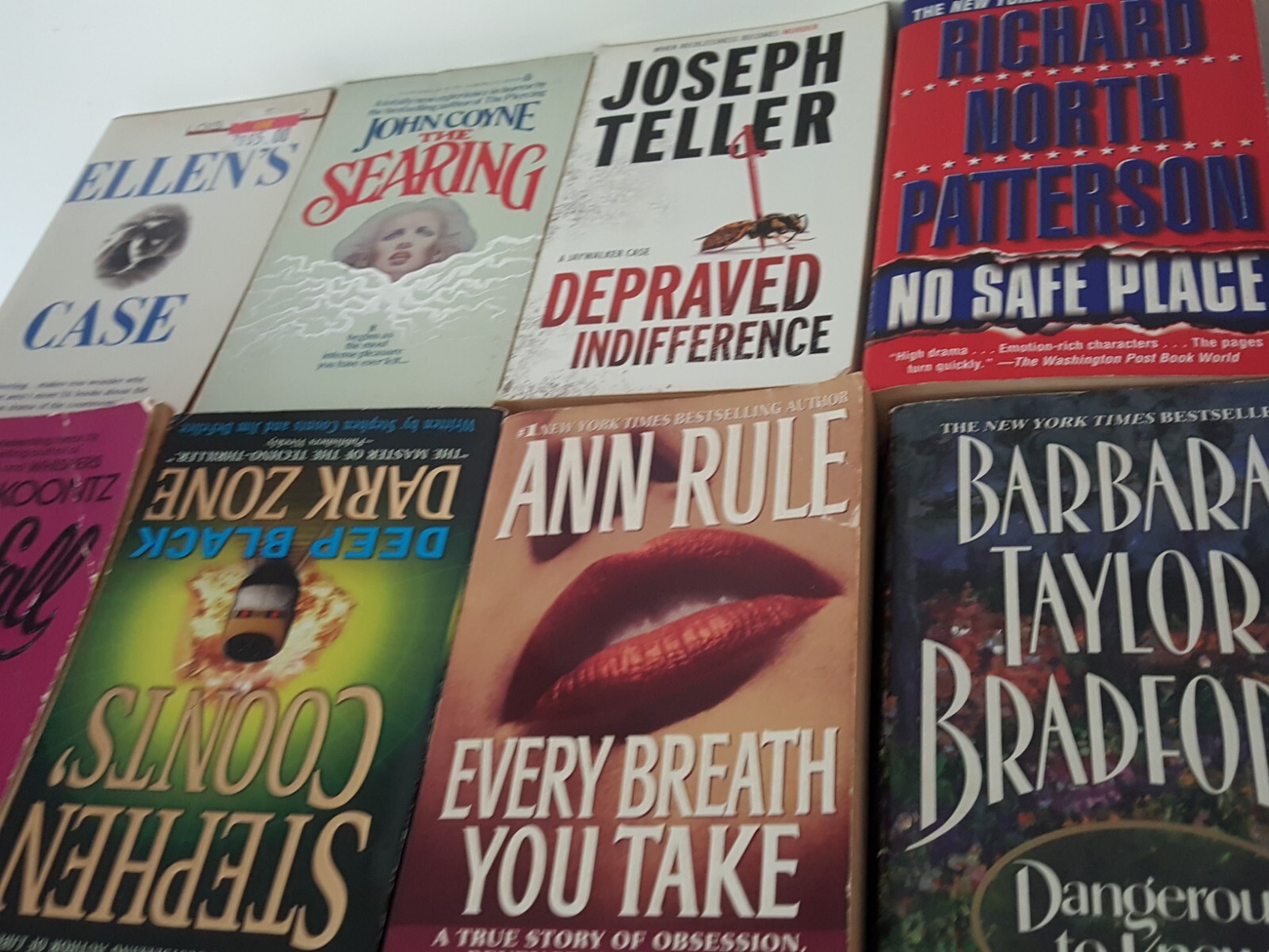 Lot of 10 Vintage Mass Paperbacks Various Genres Various Decades