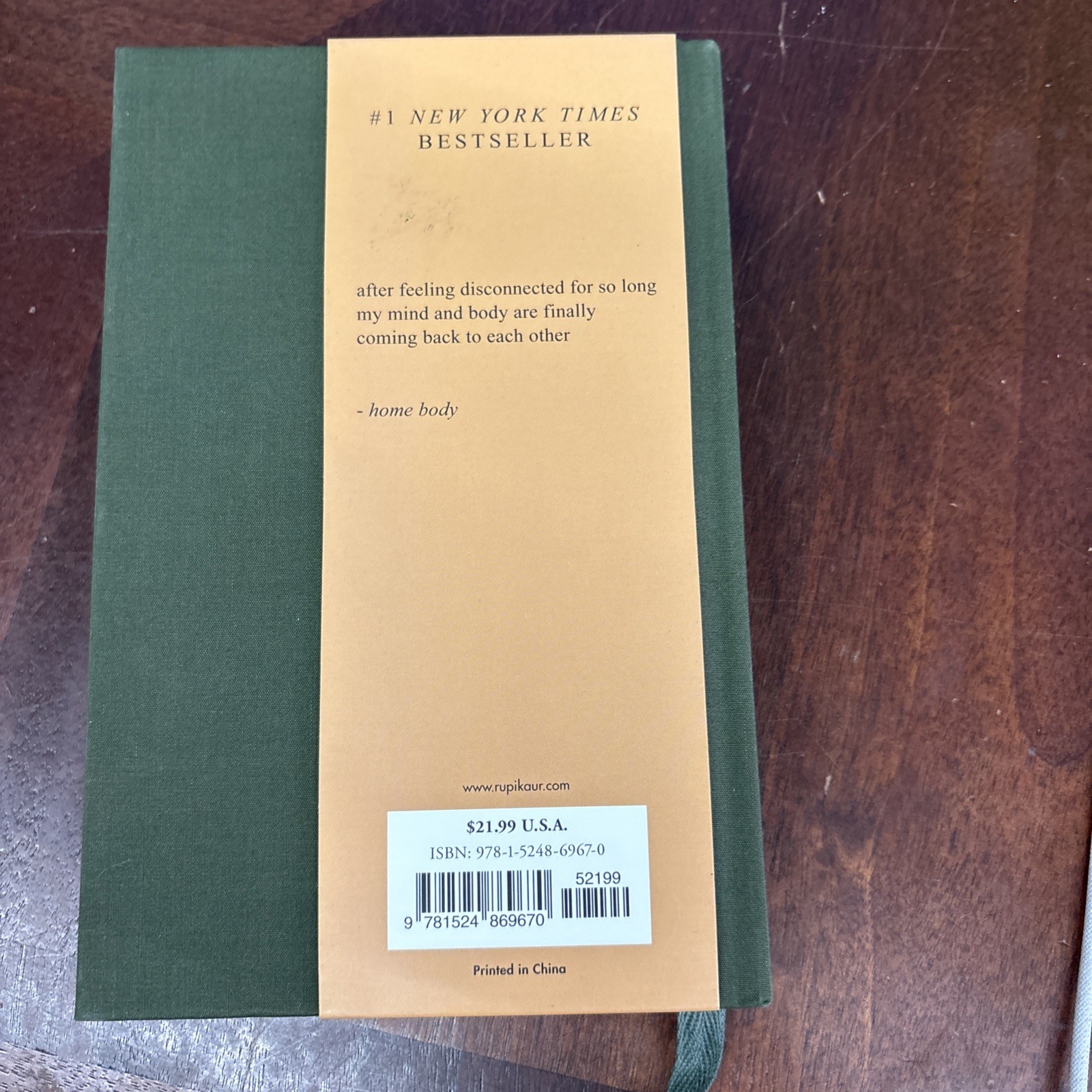Home Body by Rupi Kaur (2021, Hardcover)