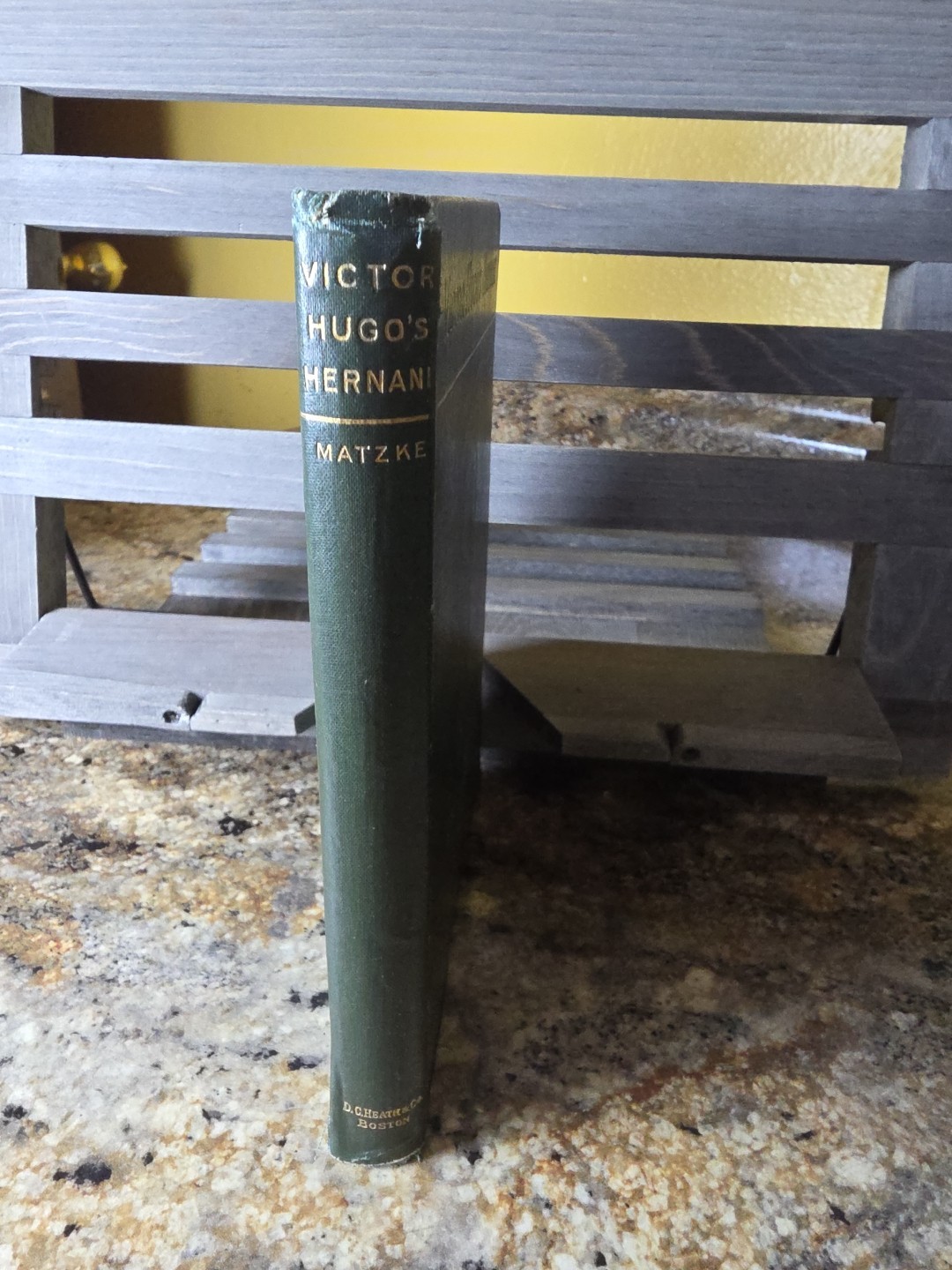 1891 Hernani, Victor Hugo, HC, with John E Matzke