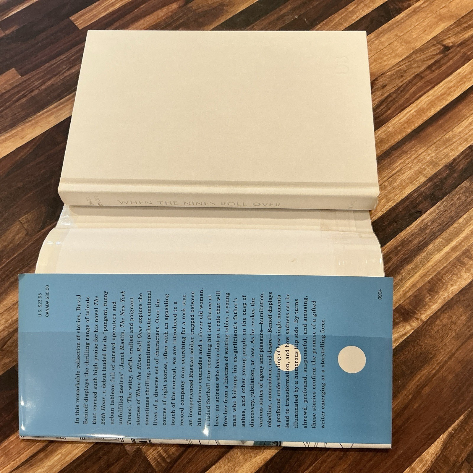 When the Nines Roll Over And Other Stories by David Benioff: New SIGNED !!!