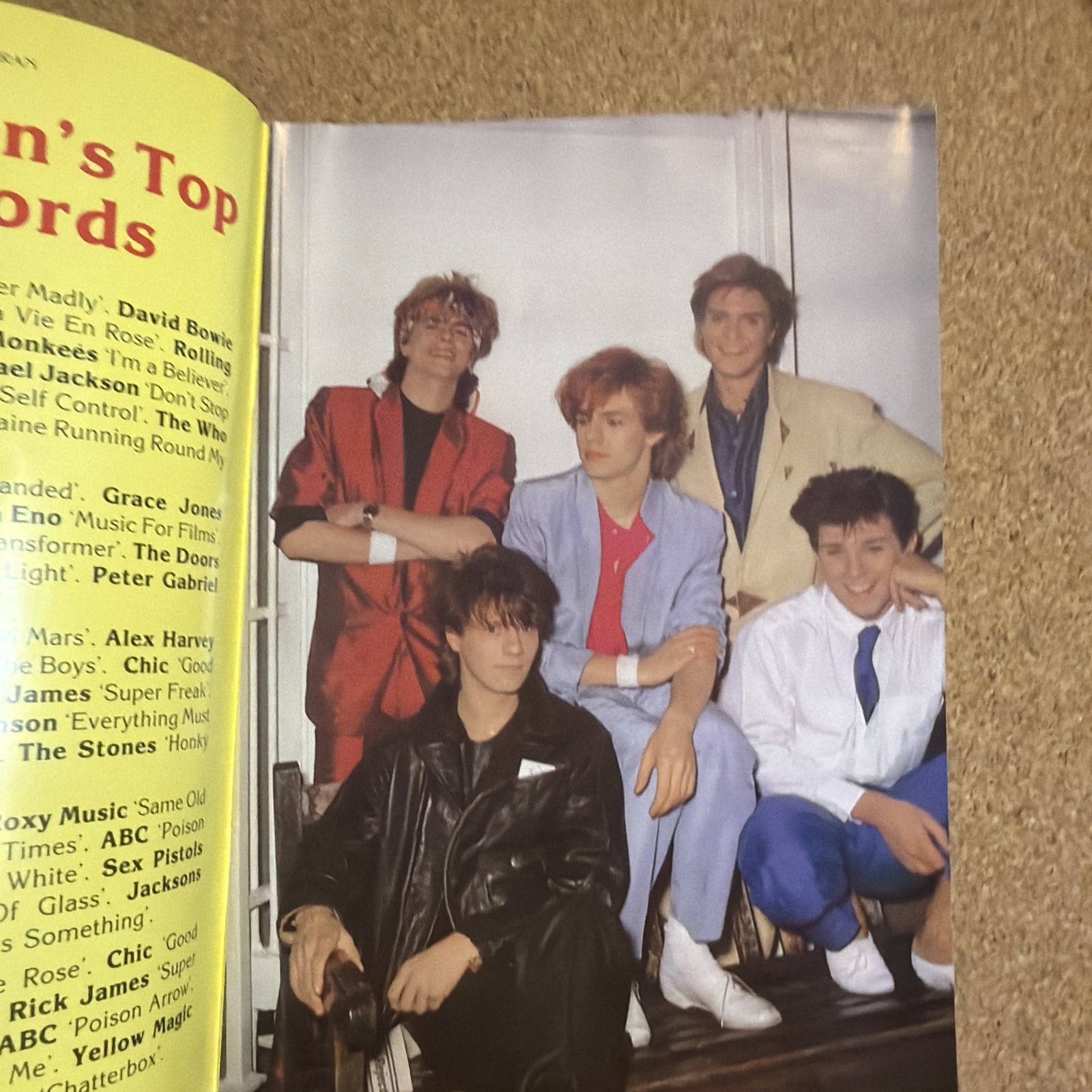 The ABC of Duran Duran Packed with Facts and Pictures 1984 Vintage VG Cond