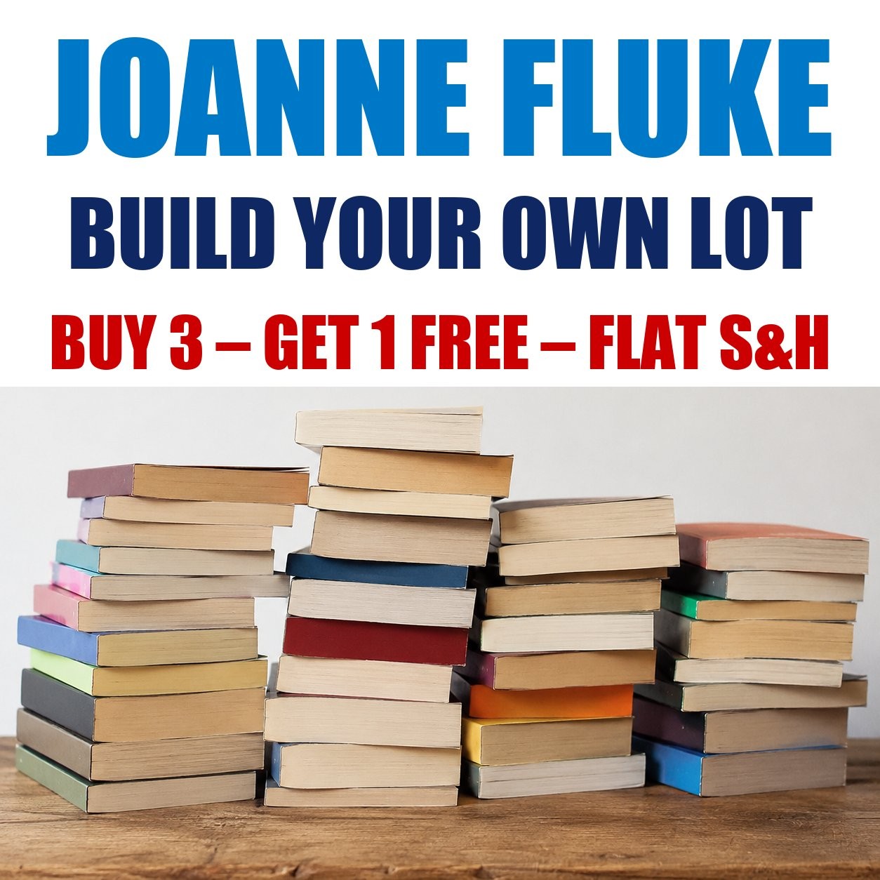 Joanne Fluke Paperback Books – Build A Romance Novel Book Lot – Flat Shipping