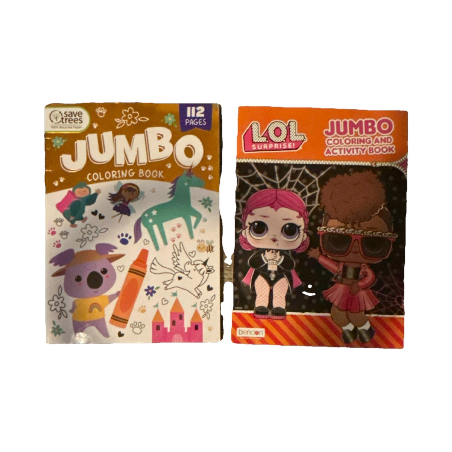 L.O.L. Surprise! Jumbo Coloring & Activity Book Paperback Illustrated Ages 4-8