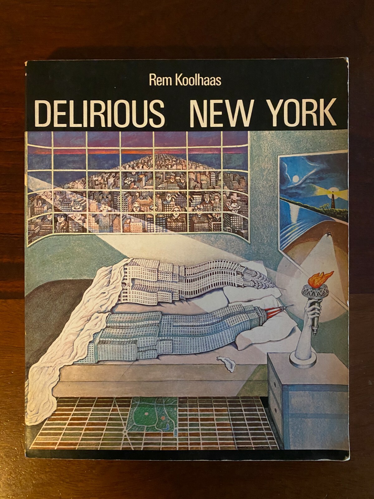 Delirious New York by Rem Koolhaas, first edition paperback, very good condition