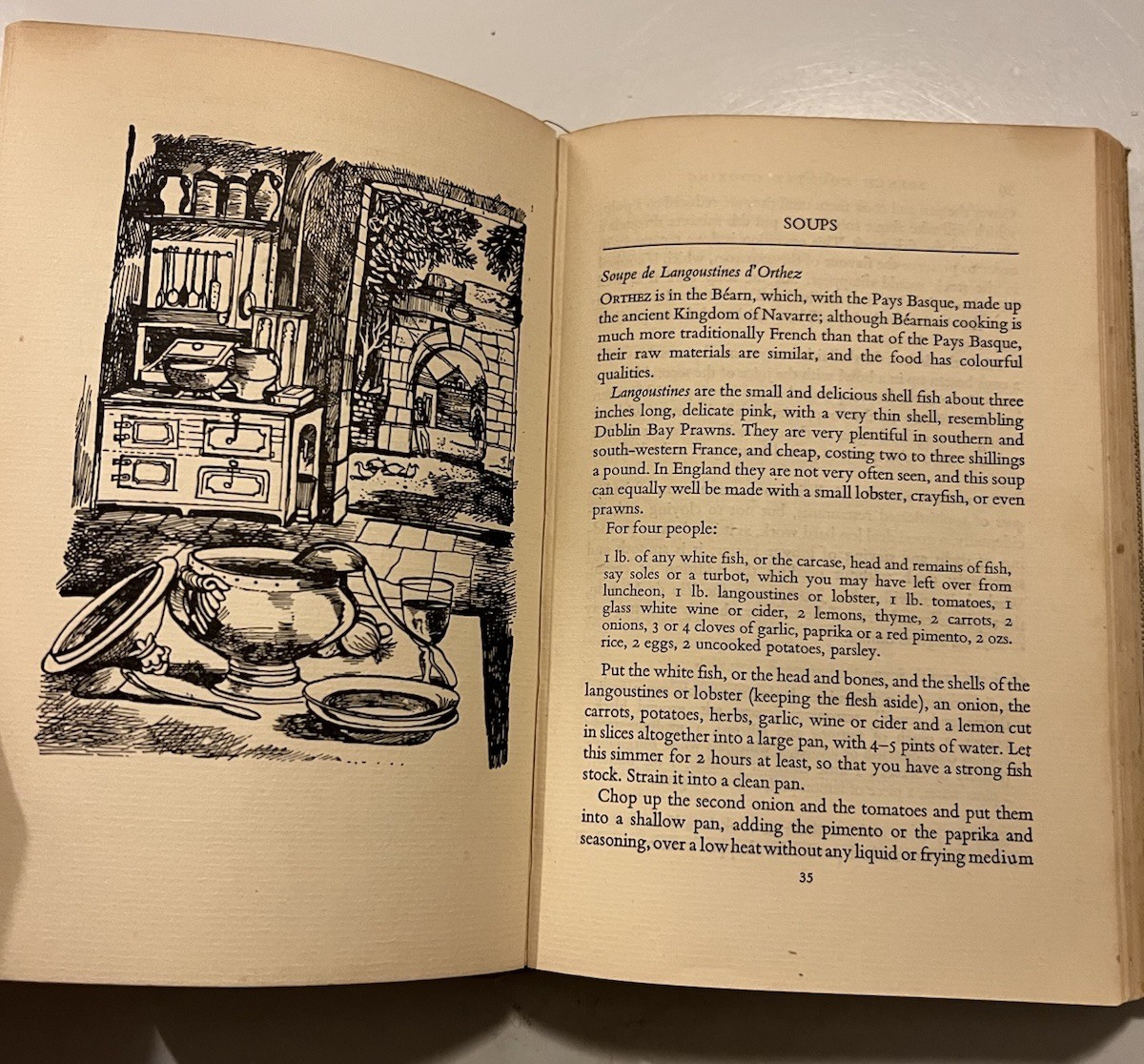 French Country Cooking Elizabeth David HB DJ 1951 John Lehmann Hardcover