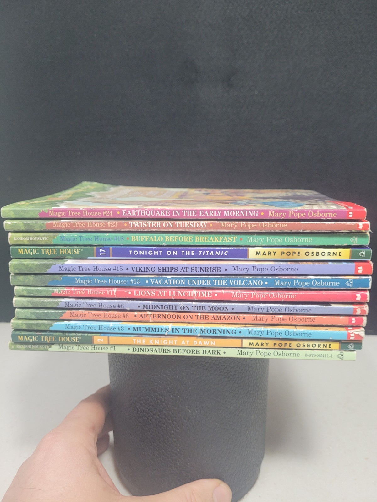 (Magic Tree House Paperback Lot of (12) #1, 2, 3, 6, 8, 11, 13, 17, 18, 23 & 24