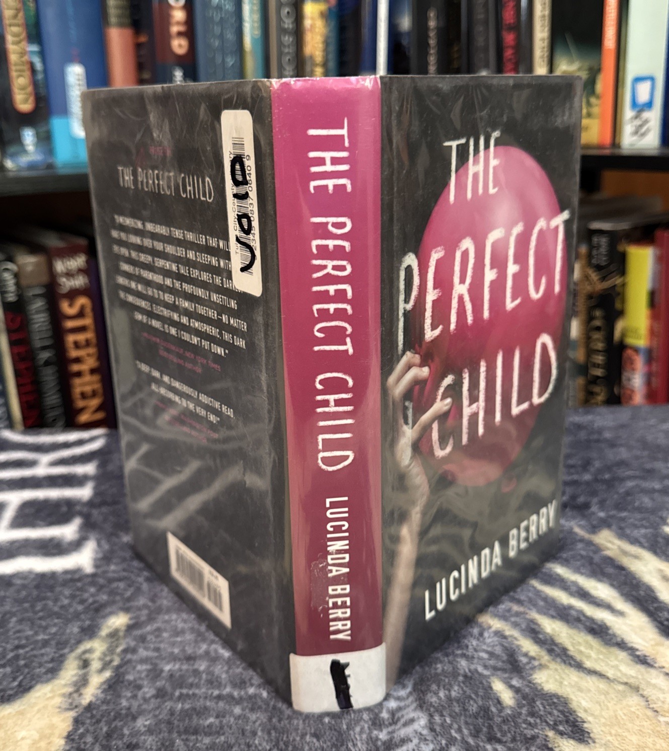 The Perfect Child – Lucinda Berry (2019, Hardcover) First Edition/Print, Ex-Lib.