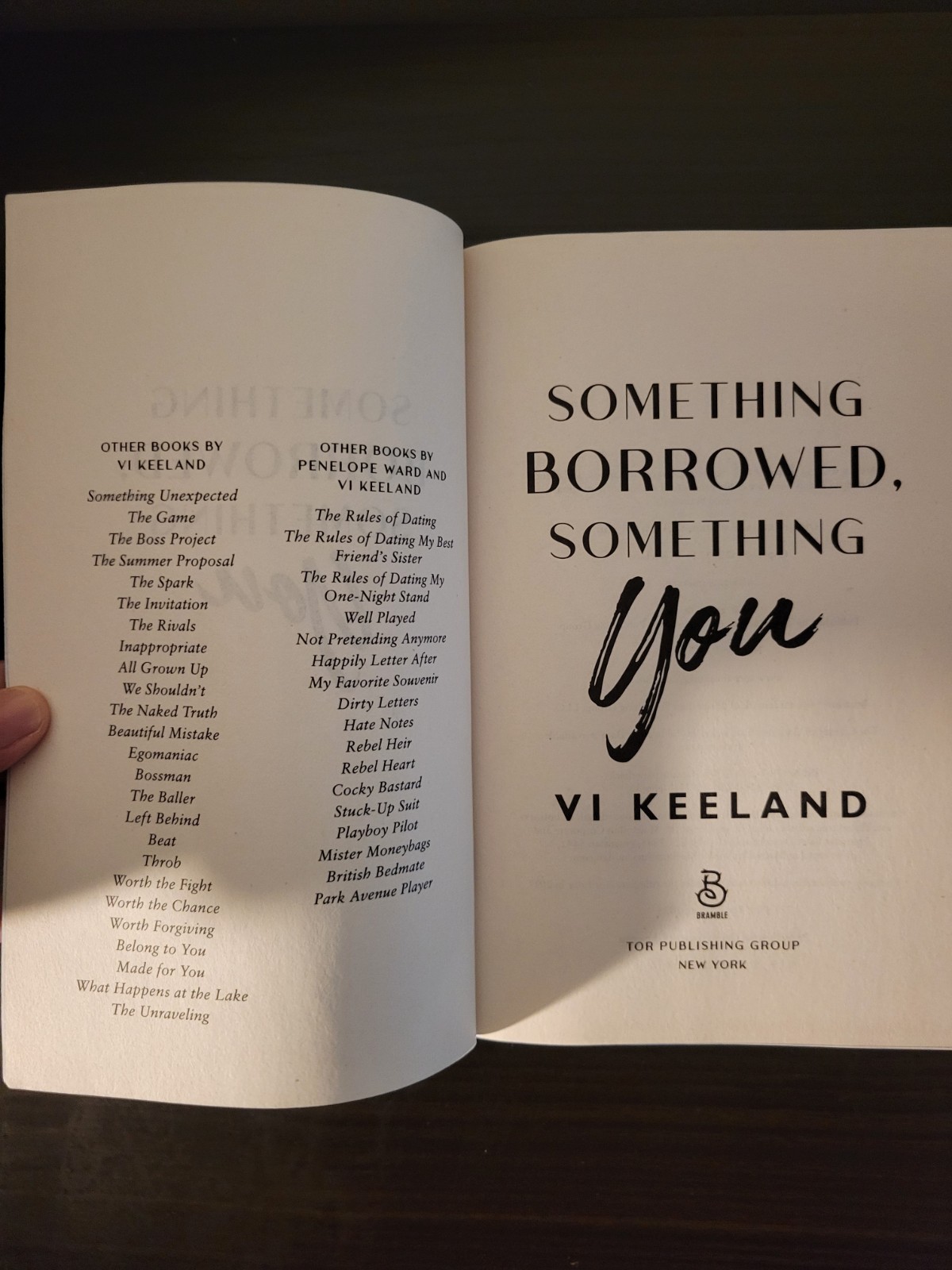 Something Borrowed Something You by VI Keeland. NEW Paperback